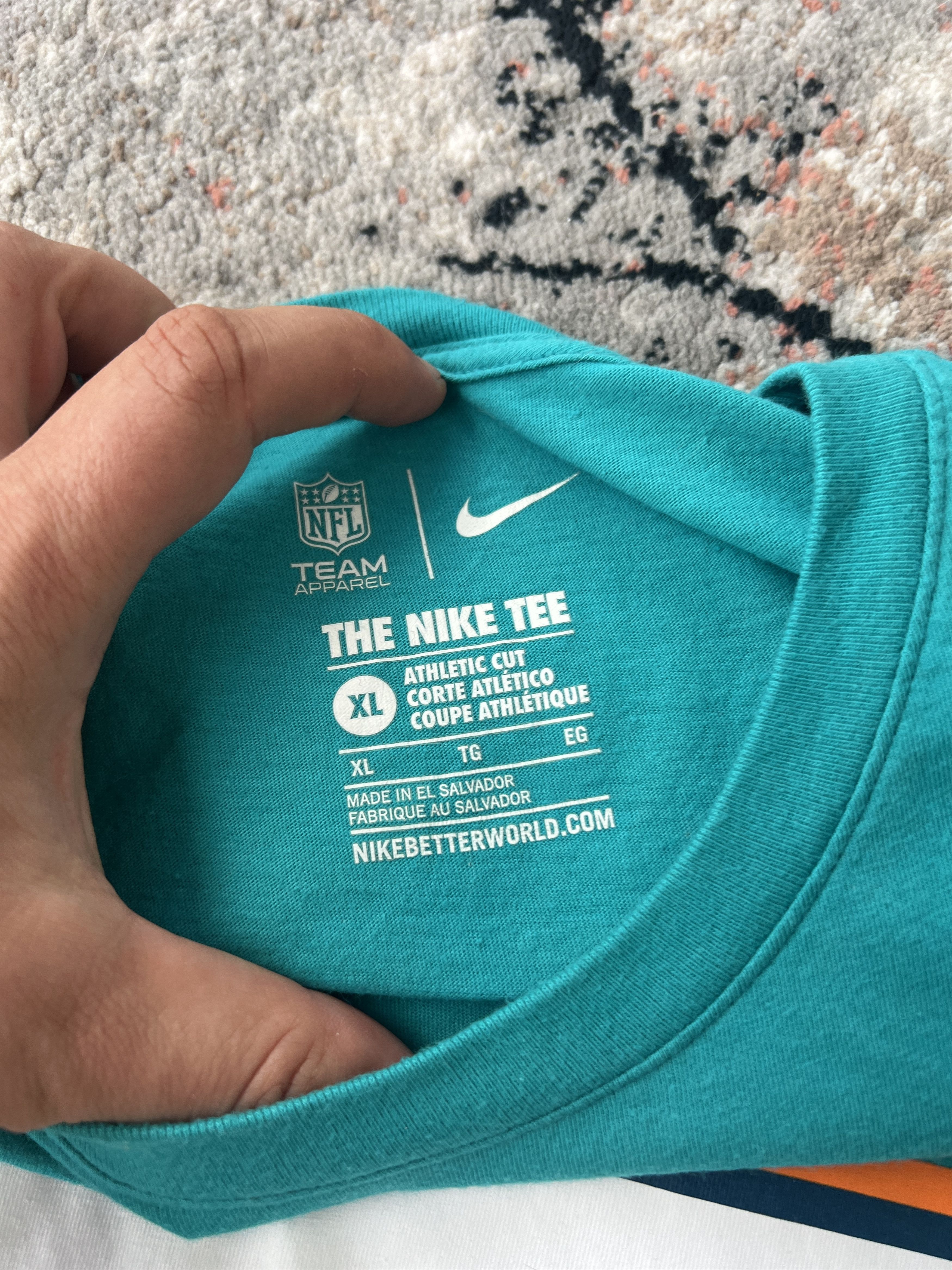 NFL Nike Miami Dolphins NFL Tee Size US XL / EU 56 / 4 - 3 Thumbnail