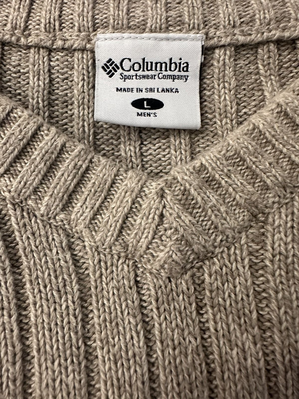 Columbia Vintage Columbia Sportswear Heavyweight Knit Jumper Size US L / EU 52-54 / 3 - 3 Thumbnail