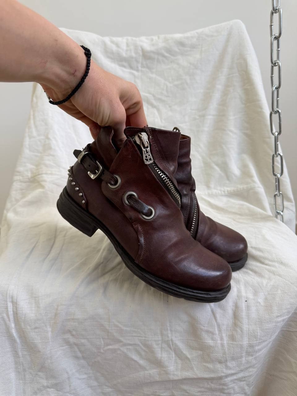 A.S.98 Avant Garde A.S. 98 Guidi Style Distressed Leather Boots Size US 7 / IT 37 - 2 Thumbnail