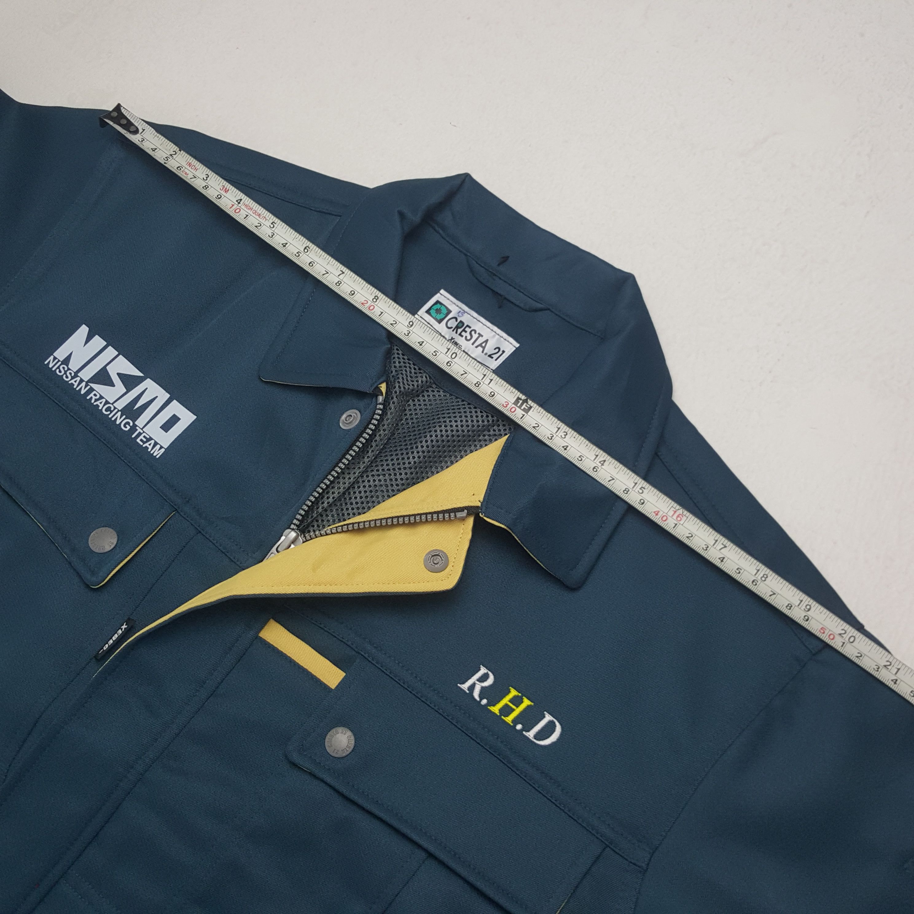 Japanese Brand × Vintage Vintage Nismo Nissan Racing Team Custom Art Jacket C288N22 Size US M / EU 48-50 / 2 - 6 Thumbnail