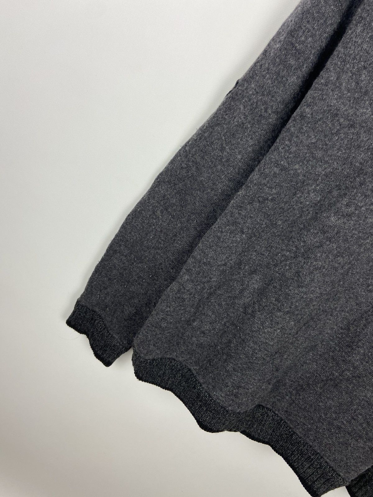 Carlo Colucci Vintage Carlo Colucci Sport 1/2 Zip Gray Polo Wool Sweater Size US XL / EU 56 / 4 - 20 Thumbnail
