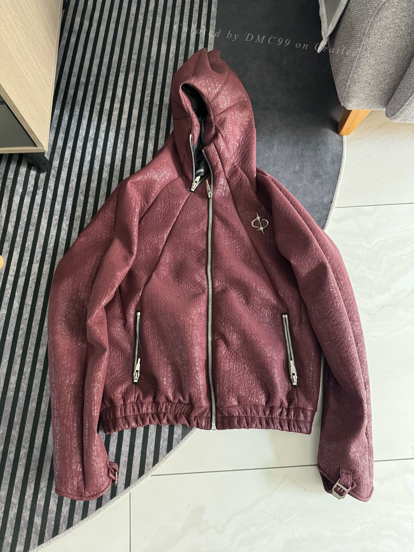 Vintage LE LOSANGE 25FW Leather Jacket Size US M / EU 48-50 / 2 - 1 Thumbnail