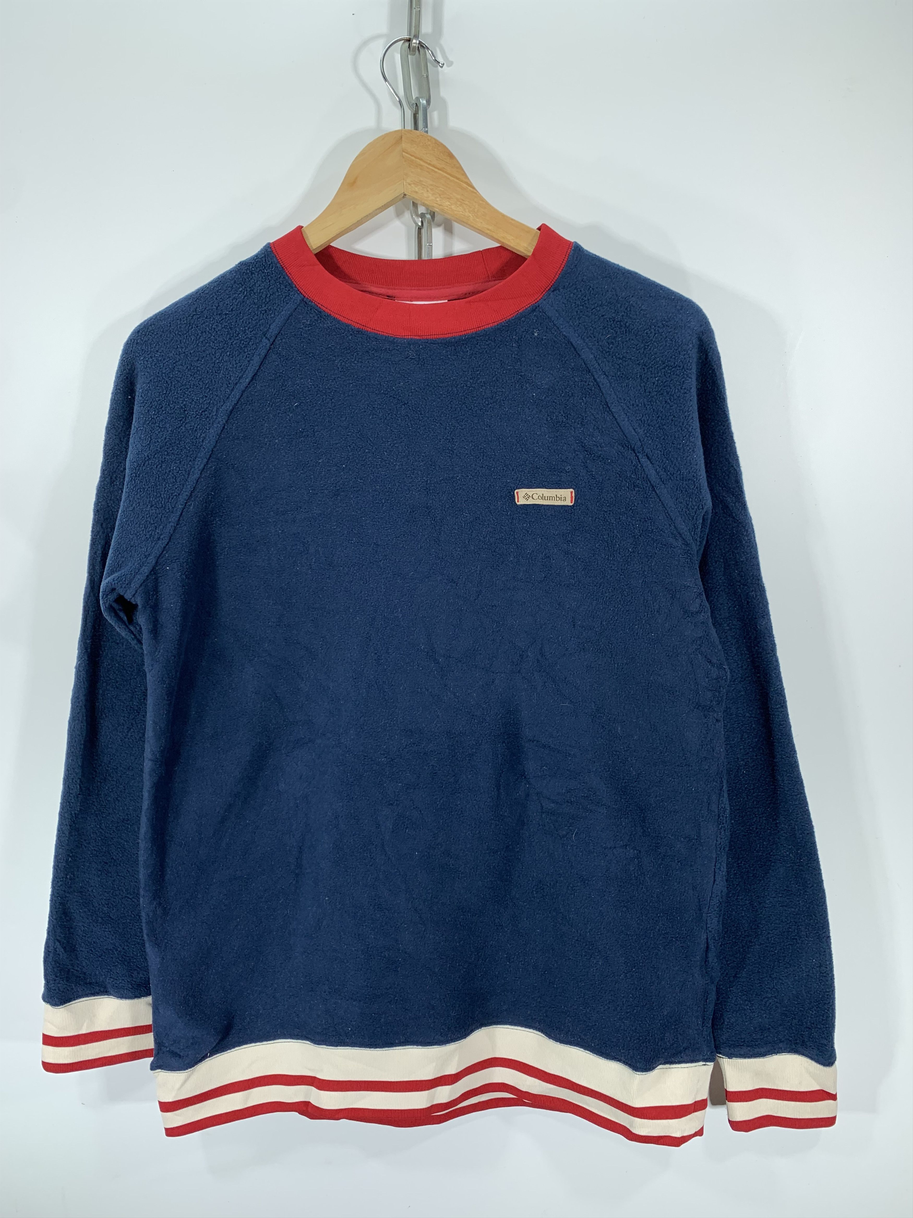 image of Columbia Fleece Sweatshirt in Blue, Men's (Size Small)