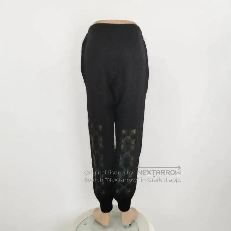 Off-White Off-White Black Wool Logo Embroidered Pants . Size US 27 - 2 Thumbnail