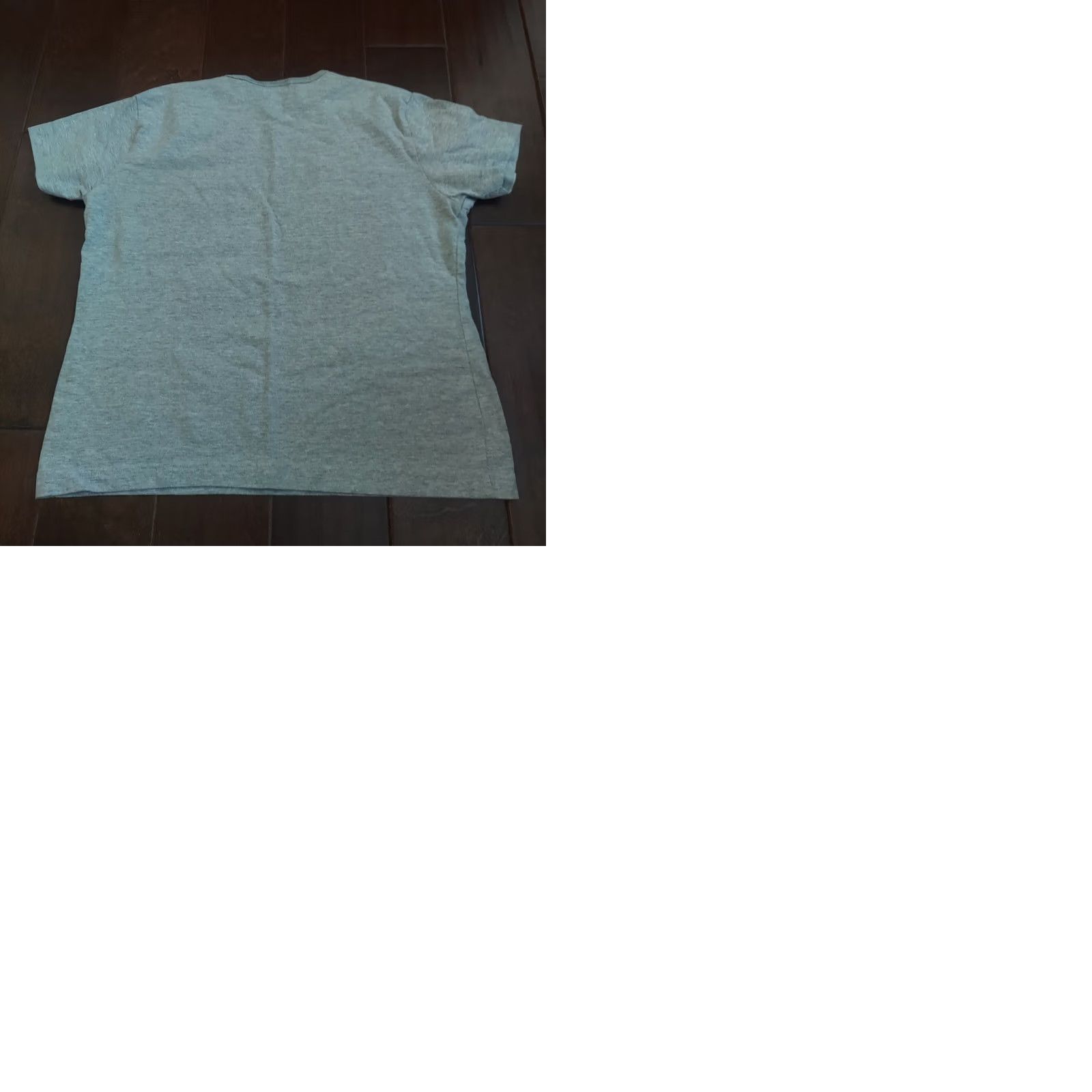 Mossimo Mossimo Women's Gray Logo T-shirt - Size L Shirt Womens Regular Cotton Polyester Short Sleeve Round Neck Logo 2000s Casual Size L / US 10 / IT 46 - 9 Thumbnail
