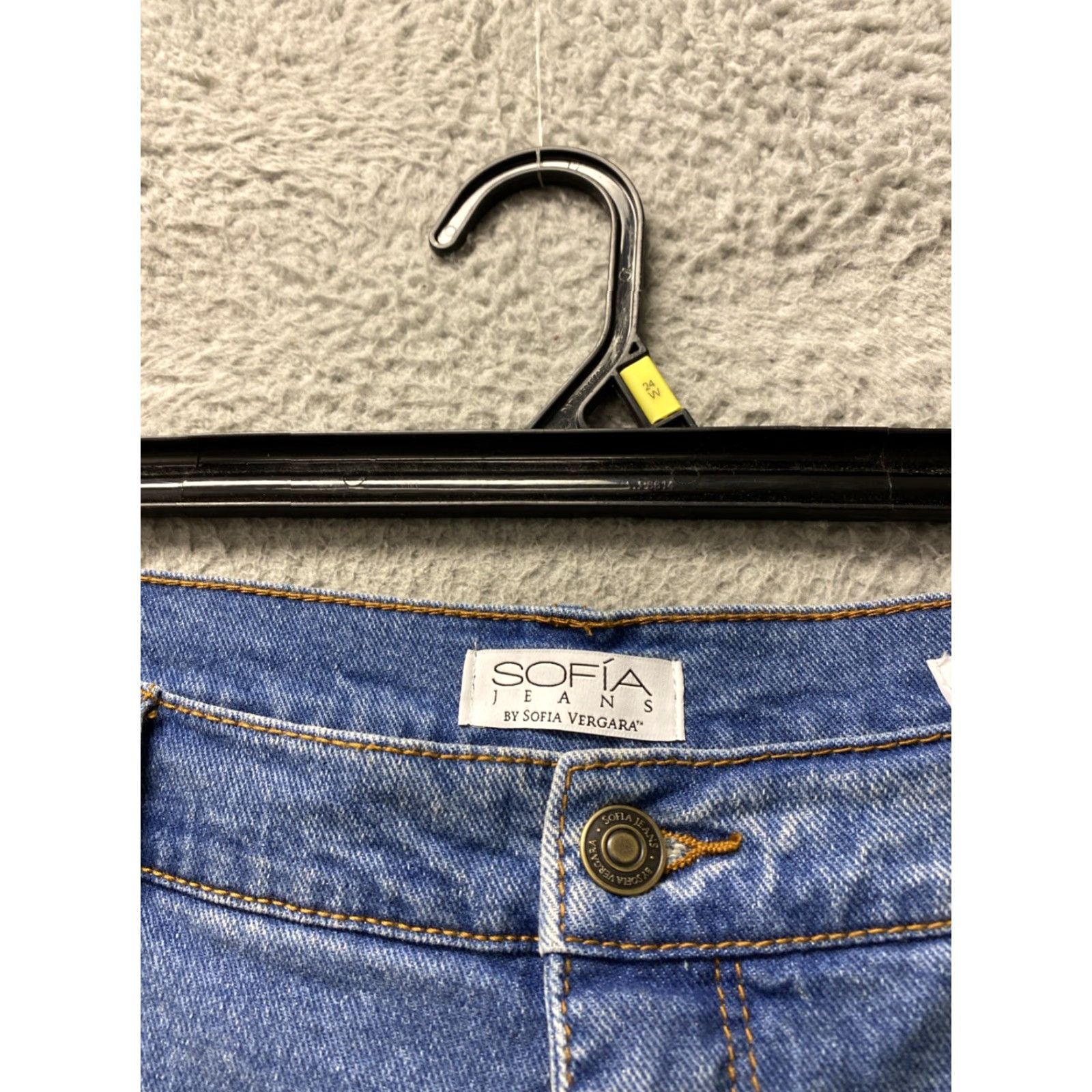 Vintage Sofia Jeans by Sofia Vergara Women’s 20S Blue Bootcut Jeans NWT /0338 Size 42" / US 20 - 3 Thumbnail