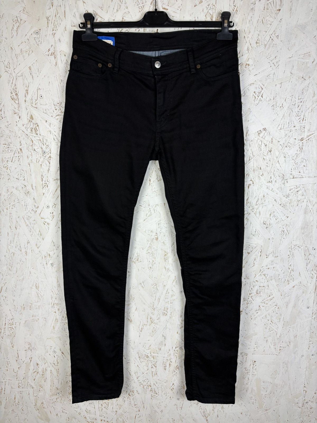 Acne Studios Acne Studios Bla Konst North Stay Black Denim Jeans 31/32 Size US 31 - 1 Thumbnail
