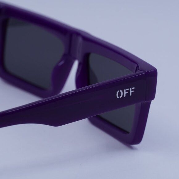 Off-White Off-White OERI13Z CHANDLER 3707 Sunglasses Purple Square Size ONE SIZE - 5 Thumbnail