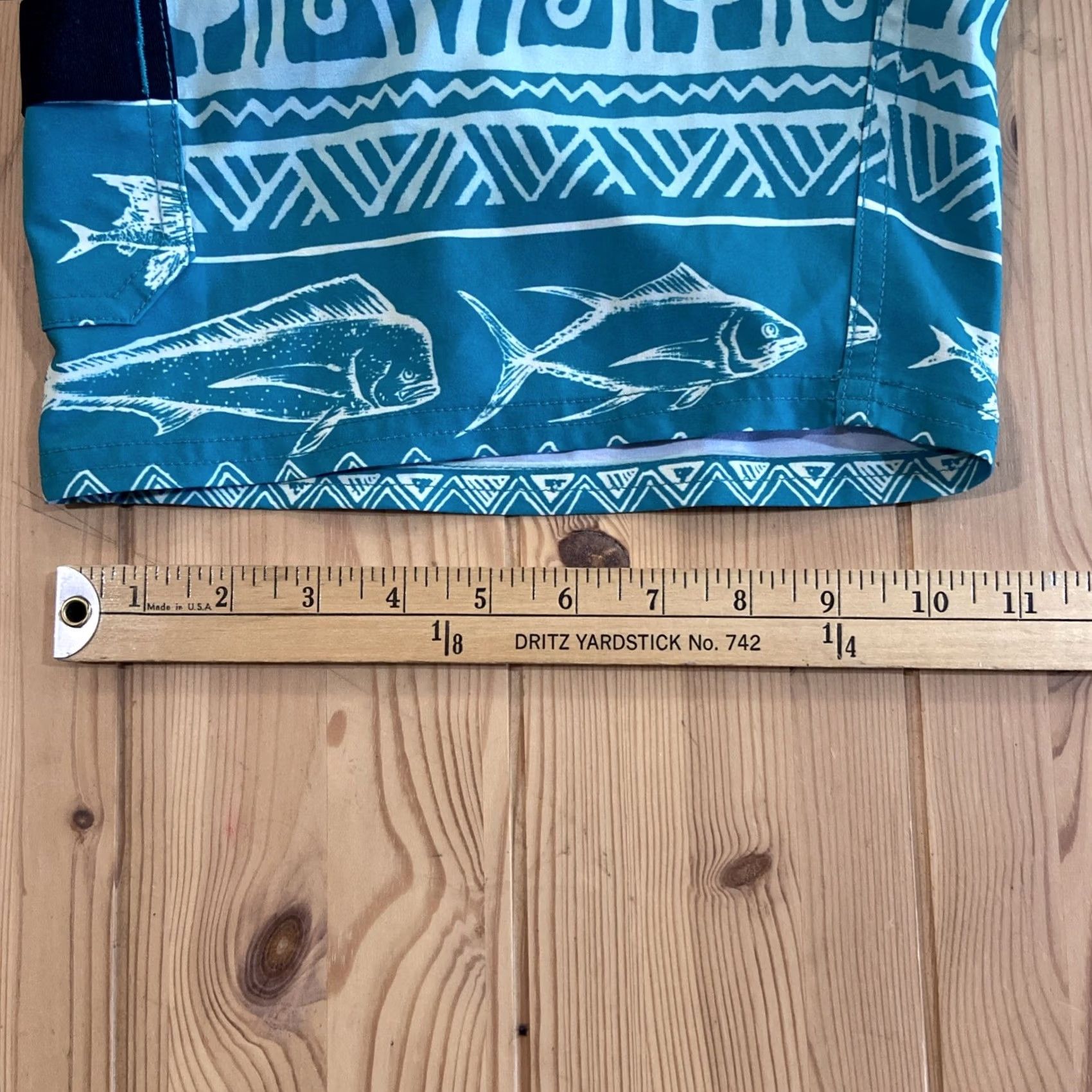 Quiksilver Quiksilver Waterman Board Shorts Men 32 Tuna Mahi Swim Trunks 4 Way Stretch Surf Green Solid Size US 32 / EU 48 - 7 Thumbnail
