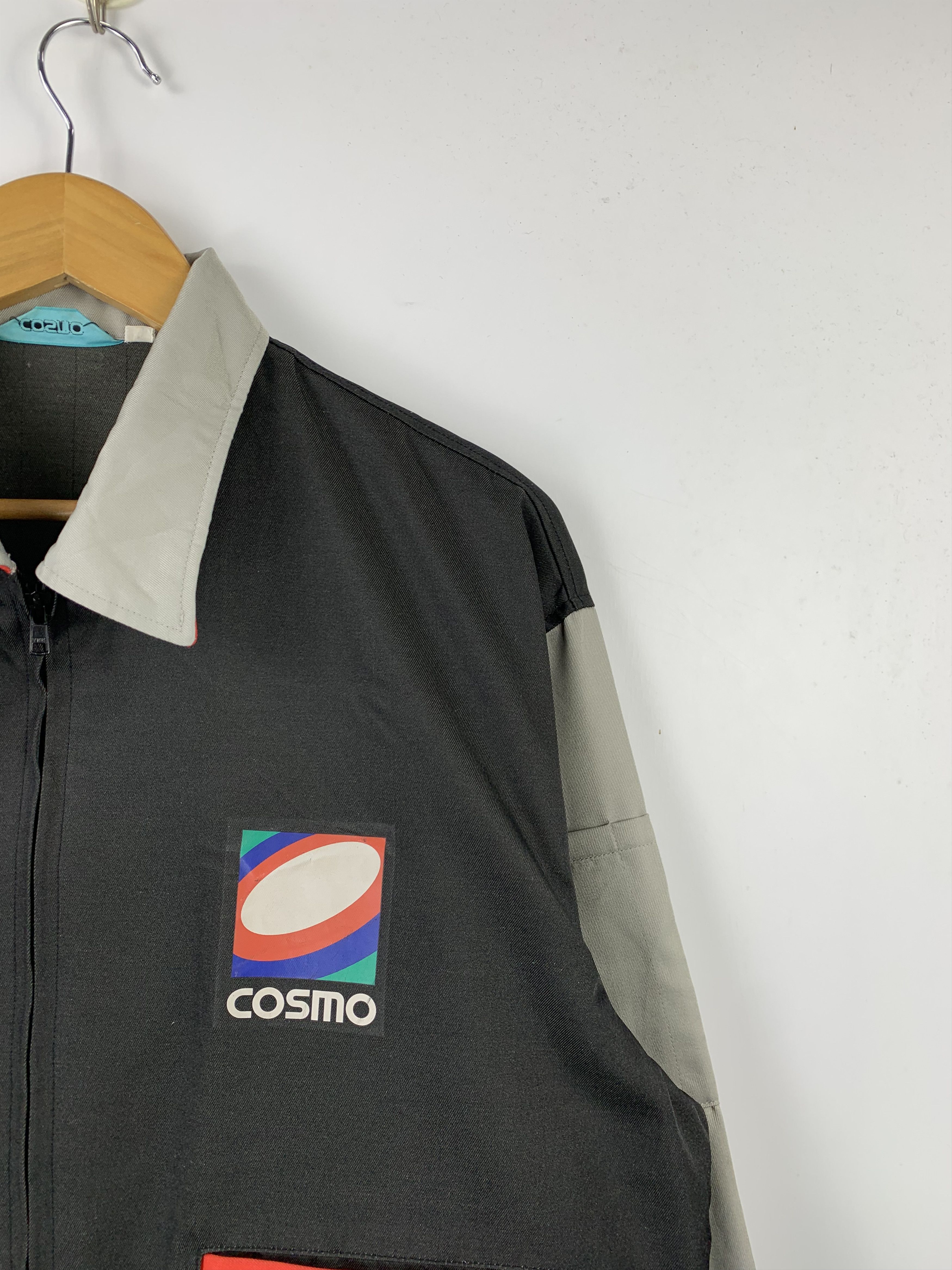 Japanese Brand Vintage Cosmo Zipper Workers Jacket J1563 Size US L / EU 52-54 / 3 - 9 Thumbnail