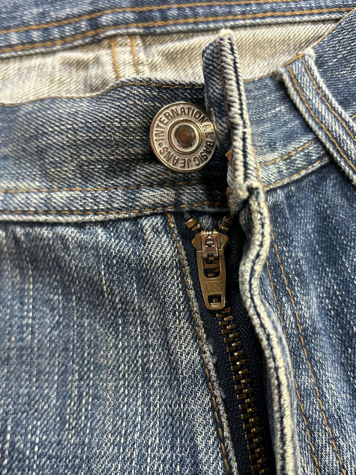 Japanese Brand Vintage Edge Rupert Skull Scriptures Jeans Size US 32 / EU 48 - 13 Thumbnail