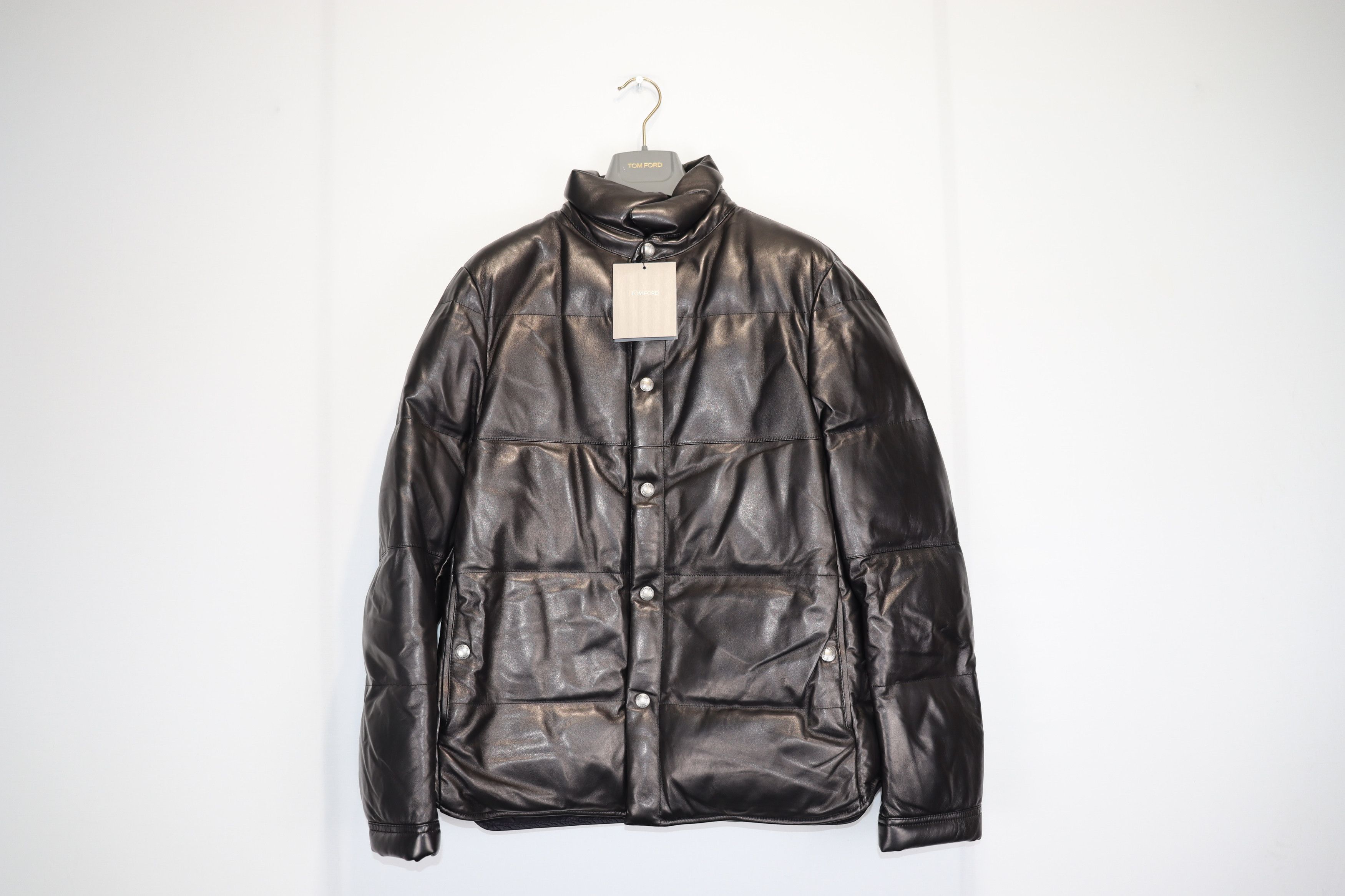 o1rshd1 Leather Jacket in Black