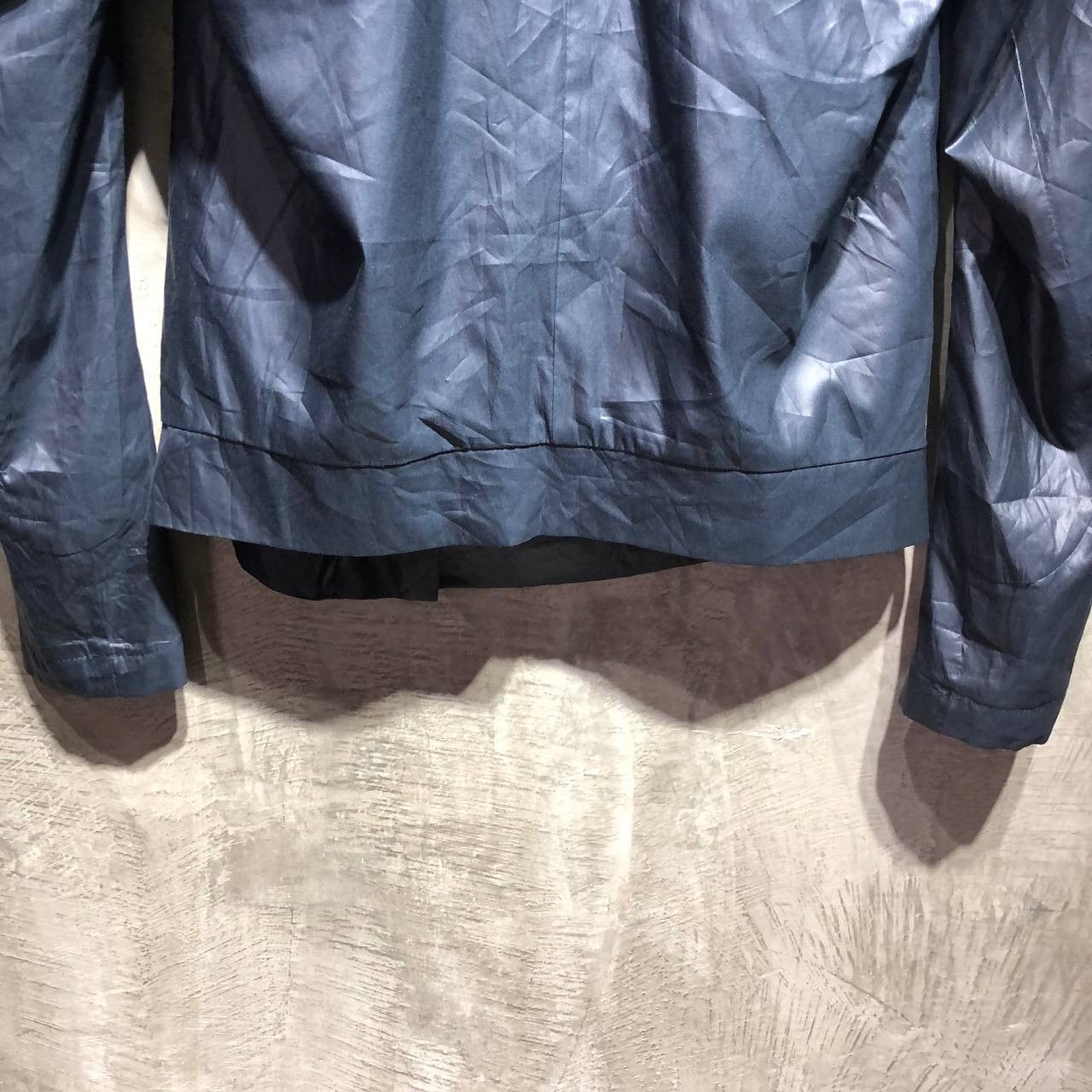Helmut Lang Helmut Lang Drape Front Faux Leather zipper jacket Size XS / US 0-2 / IT 36-38 - 6 Thumbnail