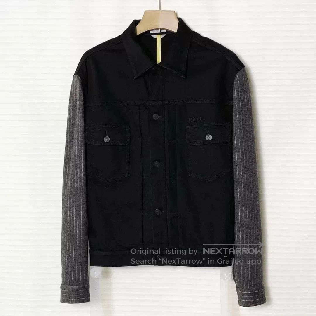 Dior Dior Homme aw05 M65 Black Denim Jacket | Grailed