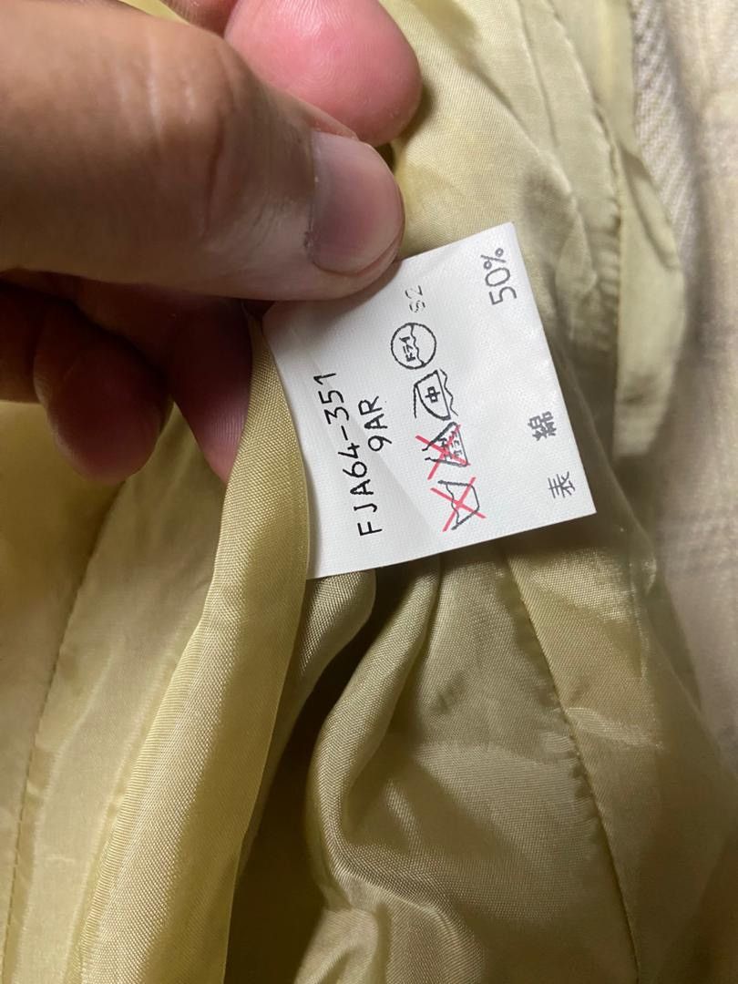 Burberry Vintage Burberrys Checkered Blazer (174) Size XXS / US 00 / IT 34 - 5 Thumbnail