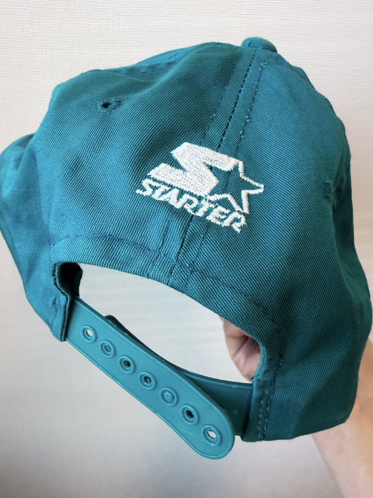 Starter Vtg Starter Jacksonville Jaguars Hat NFL “Banned Logo” 90s Size ONE SIZE - 6 Thumbnail