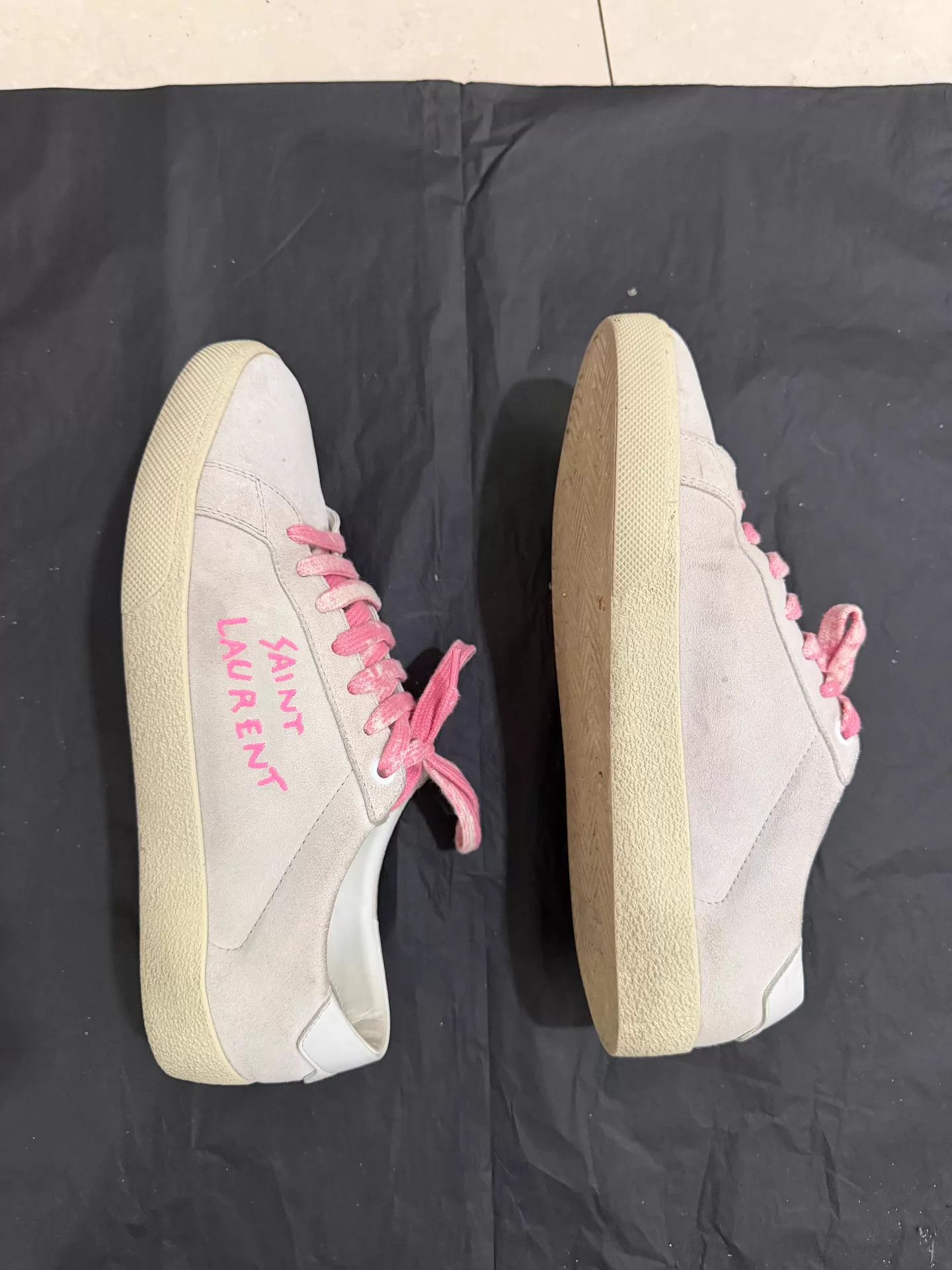 Saint Laurent Paris Saint Laurent Men's Casual Sneakers Ｑ23 Size US 7 / EU 40 - 2 Thumbnail