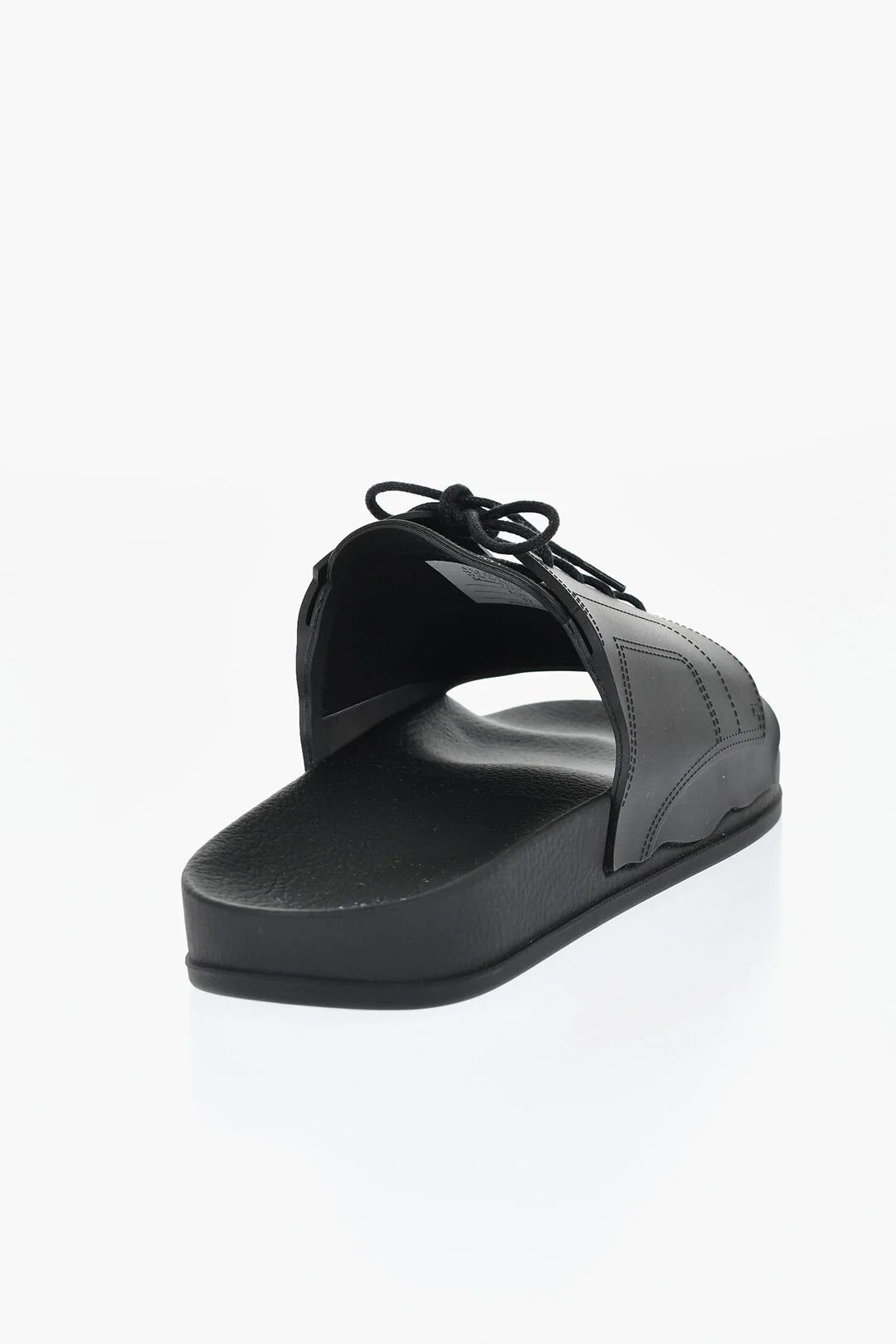 Maison Margiela og1mm0426 Rubber Slides in Black Size US 10 / IT 40 - 2 Thumbnail
