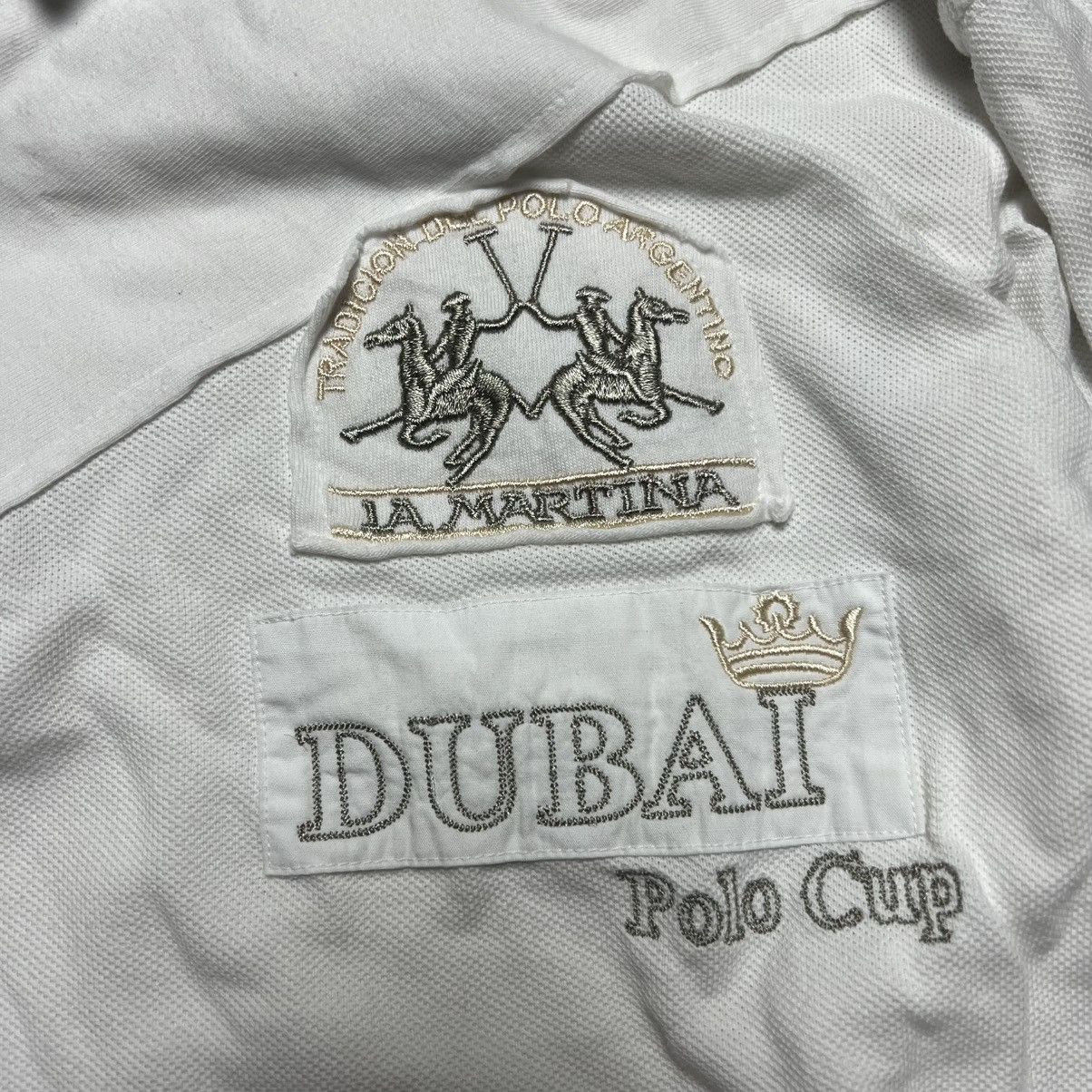 Vintage Vintage La Martina Rugby Dubai Polo Cup Team Long Sleeve Size US L / EU 52-54 / 3 - 5 Thumbnail