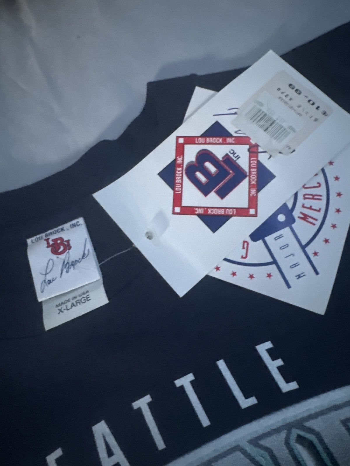 MLB × Vintage 1997 Seattle Mariners 20th Anniversary T-Shirt Size US XL / EU 56 / 4 - 5 Thumbnail