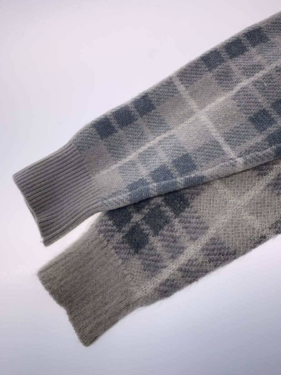 Number (N)ine Plaid Mohair Knit Sweater Size US M / EU 48-50 / 2 - 3 Thumbnail
