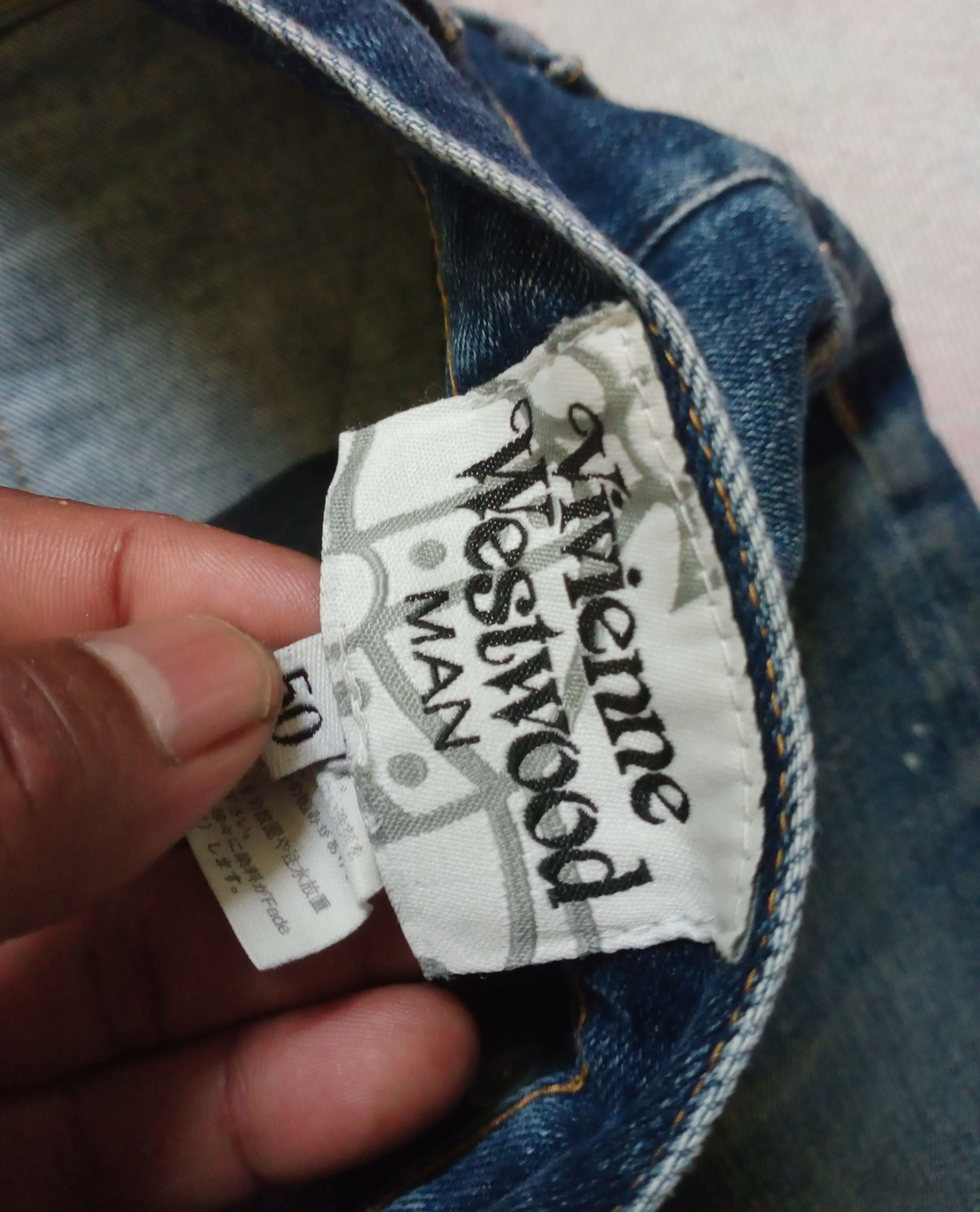 Vivienne Westwood Rare Vivienne Westwood Man Distressed Skinny Jeans Size US 34 / EU 50 - 10 Thumbnail