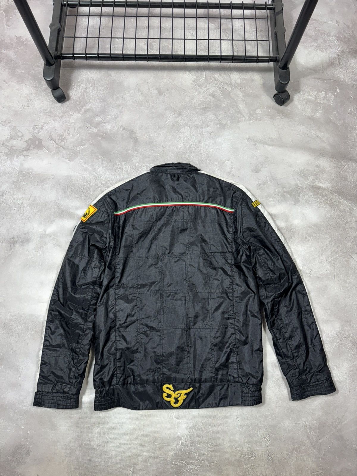 Puma Vintage Puma Scuderia Ferrari Black Racing Jacket Size US S / EU 44-46 / 1 - 14 Thumbnail