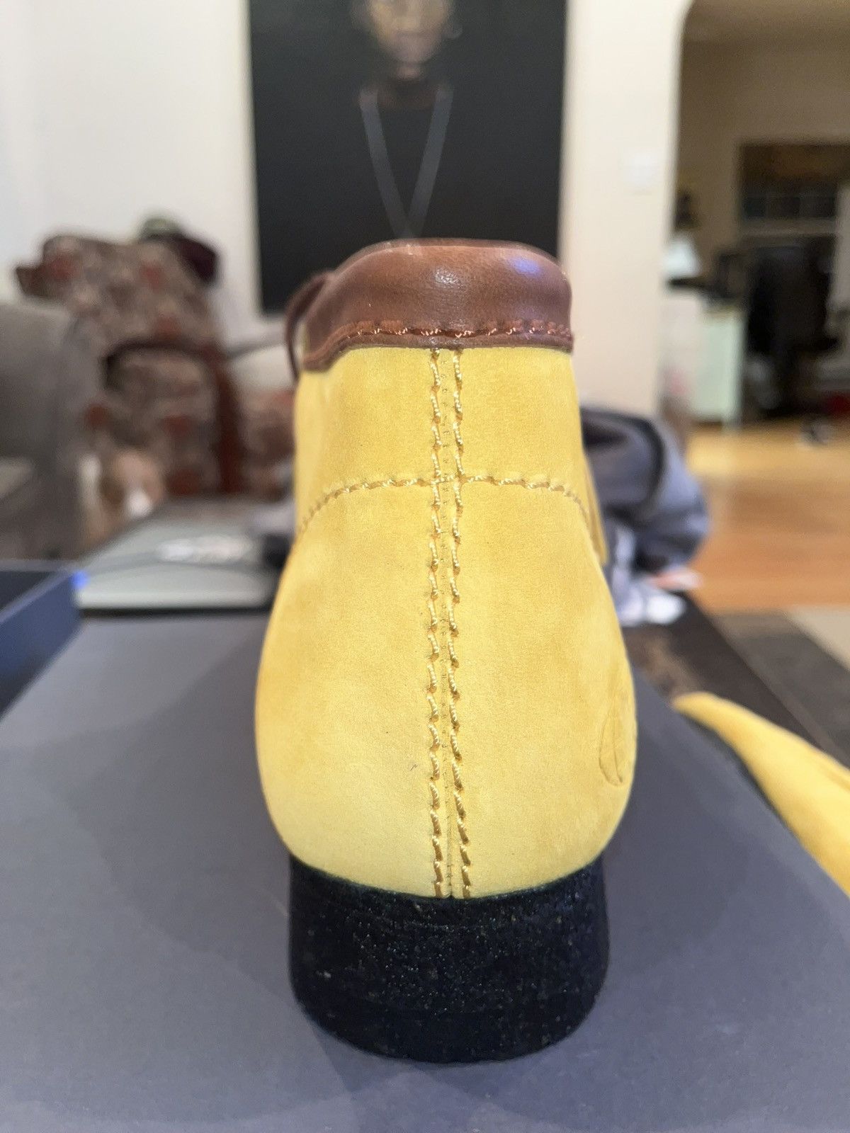 Clarks × Wu-Tang Clan Clarks Wallabees Wu-tang 36Chambers Anni Yellow. Pre-release Size US 8.5 / EU 41-42 - 5 Thumbnail