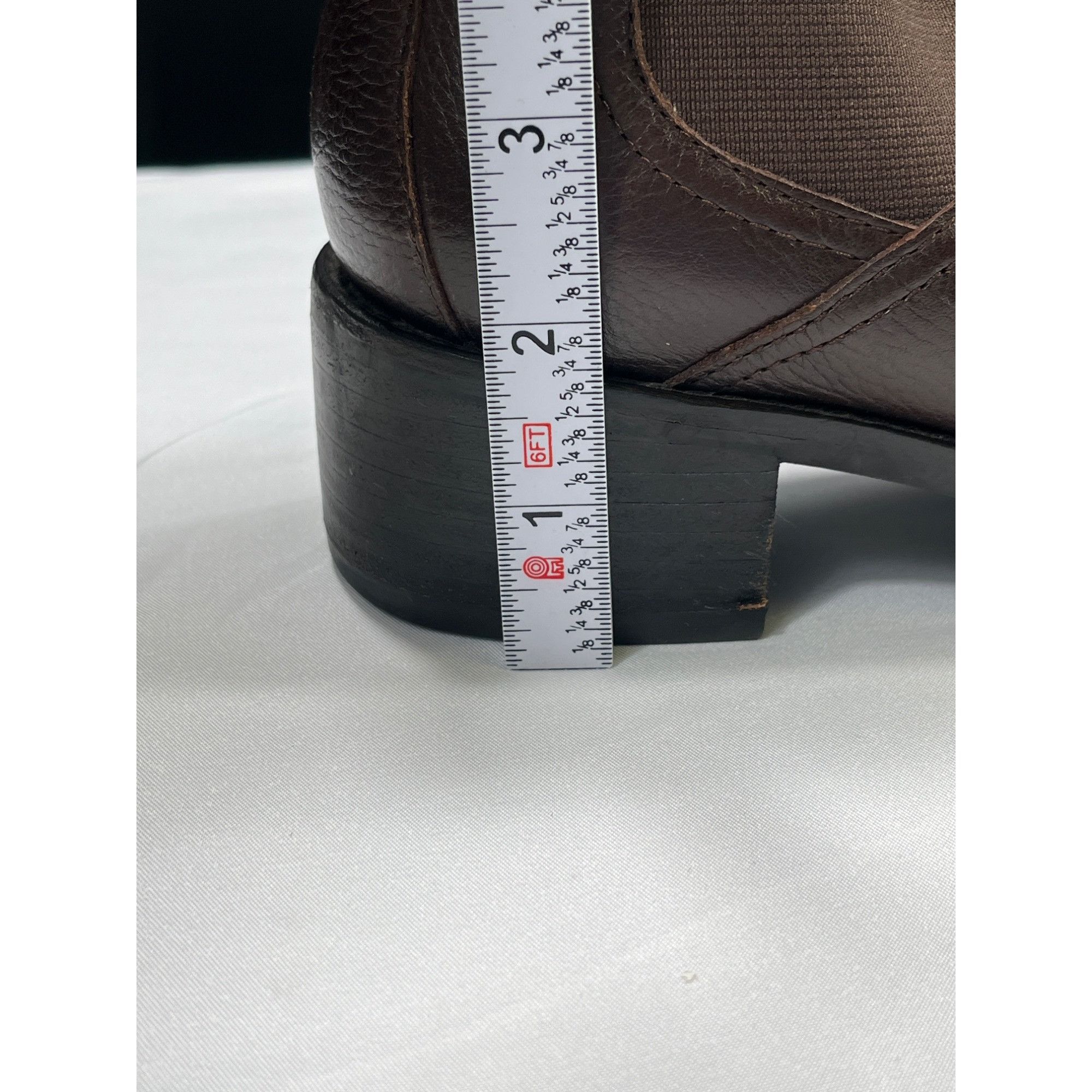 Cole Haan Cole Haan SKU 7500 Womens BrownLeather Ankle Boots Size 6.5 Size US 6.5 / IT 36.5 - 17 Thumbnail