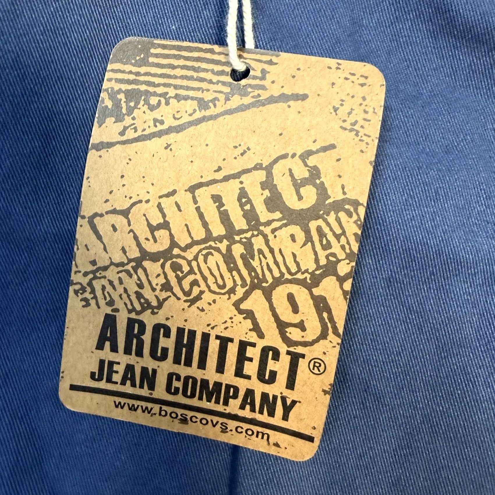 Architect Architect Jean Company Cargo Shorts Mens 38 Blue Cotton Utility Pockets Summer Size US 38 / EU 54 - 3 Thumbnail