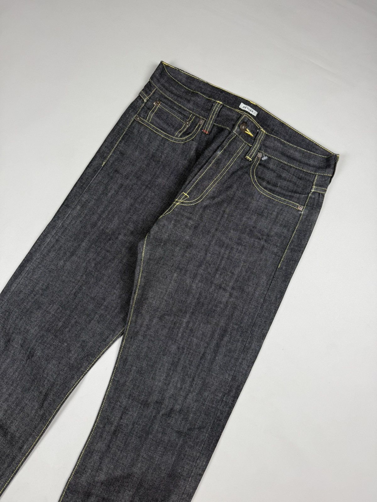 Denim Demon Denim Demon AAJJA PETTER Men’s Raw Selvedge Denim Jeans Size US 31 - 2 Thumbnail