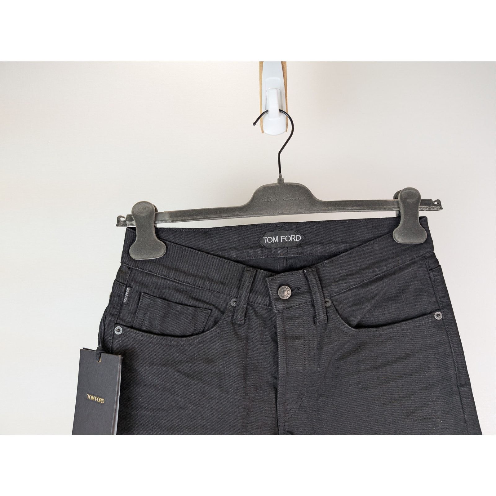 Tom Ford o1rshd1 Slim Denim Jeans in Black Size US 28 / EU 44 - 2 Thumbnail