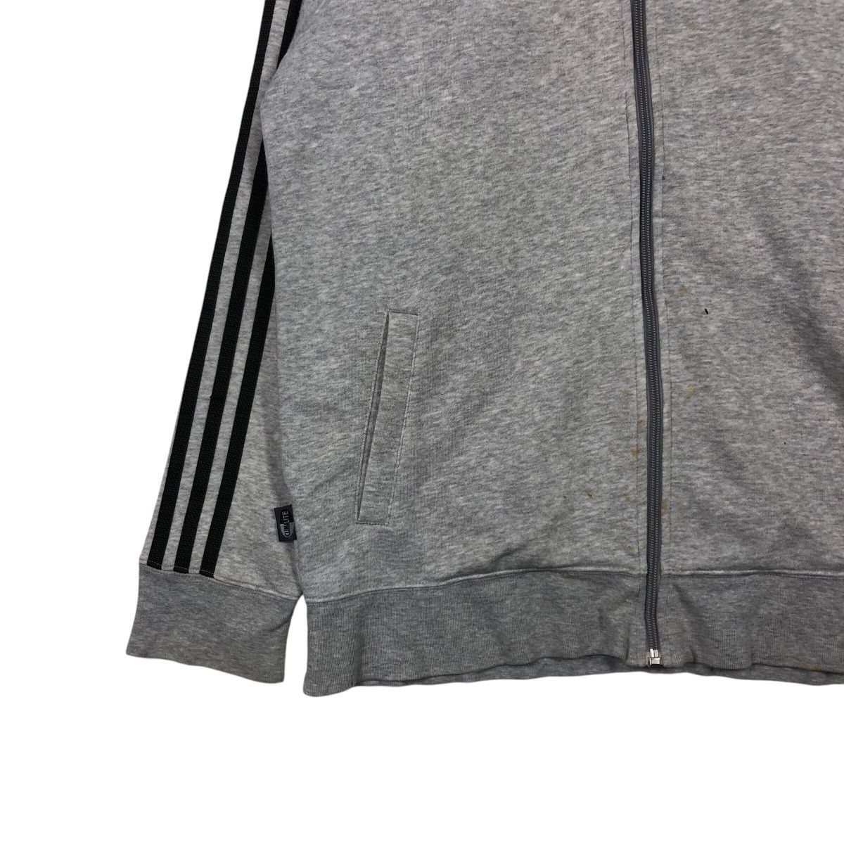 Adidas Adidas 3Stripes Track Jacket Classic Grey ZipUp Minimal Logo Size US M / EU 48-50 / 2 - 5 Thumbnail