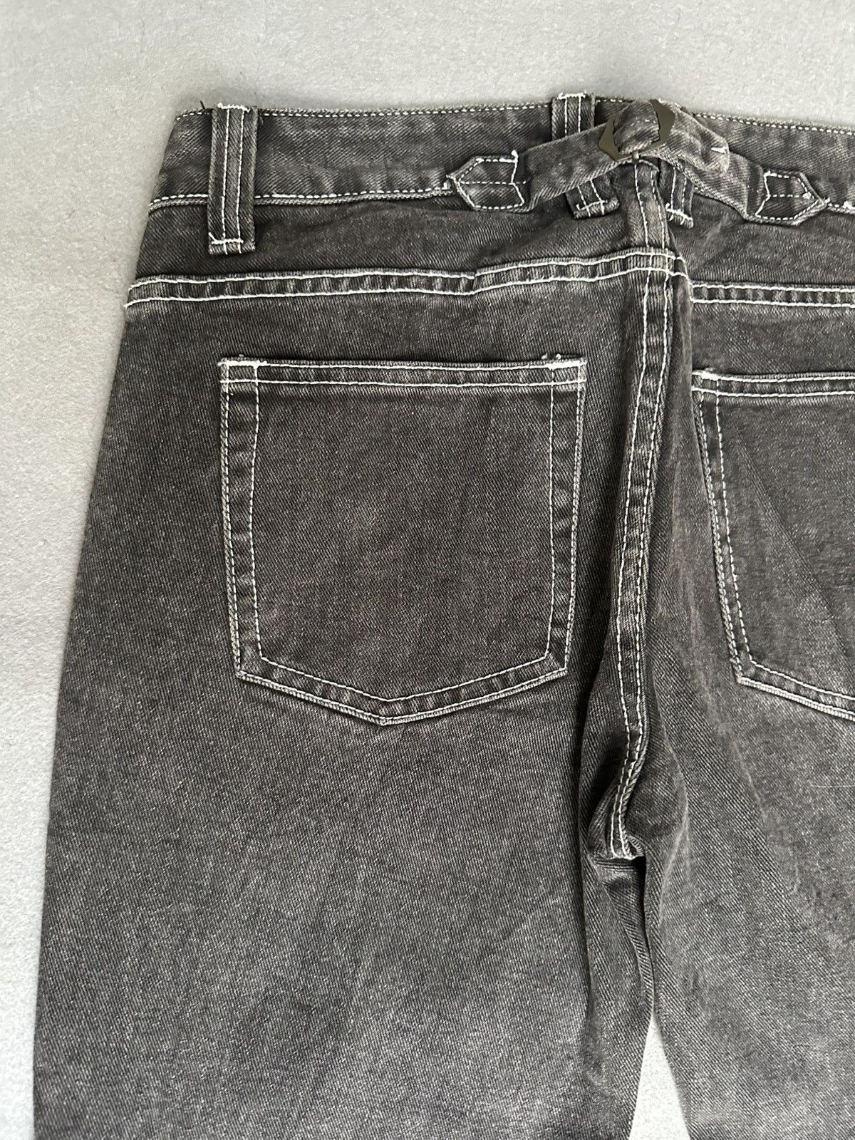 Japanese Brand FLARE John Galt Low Rise Denim Size US 30 / EU 46 - 13 Thumbnail