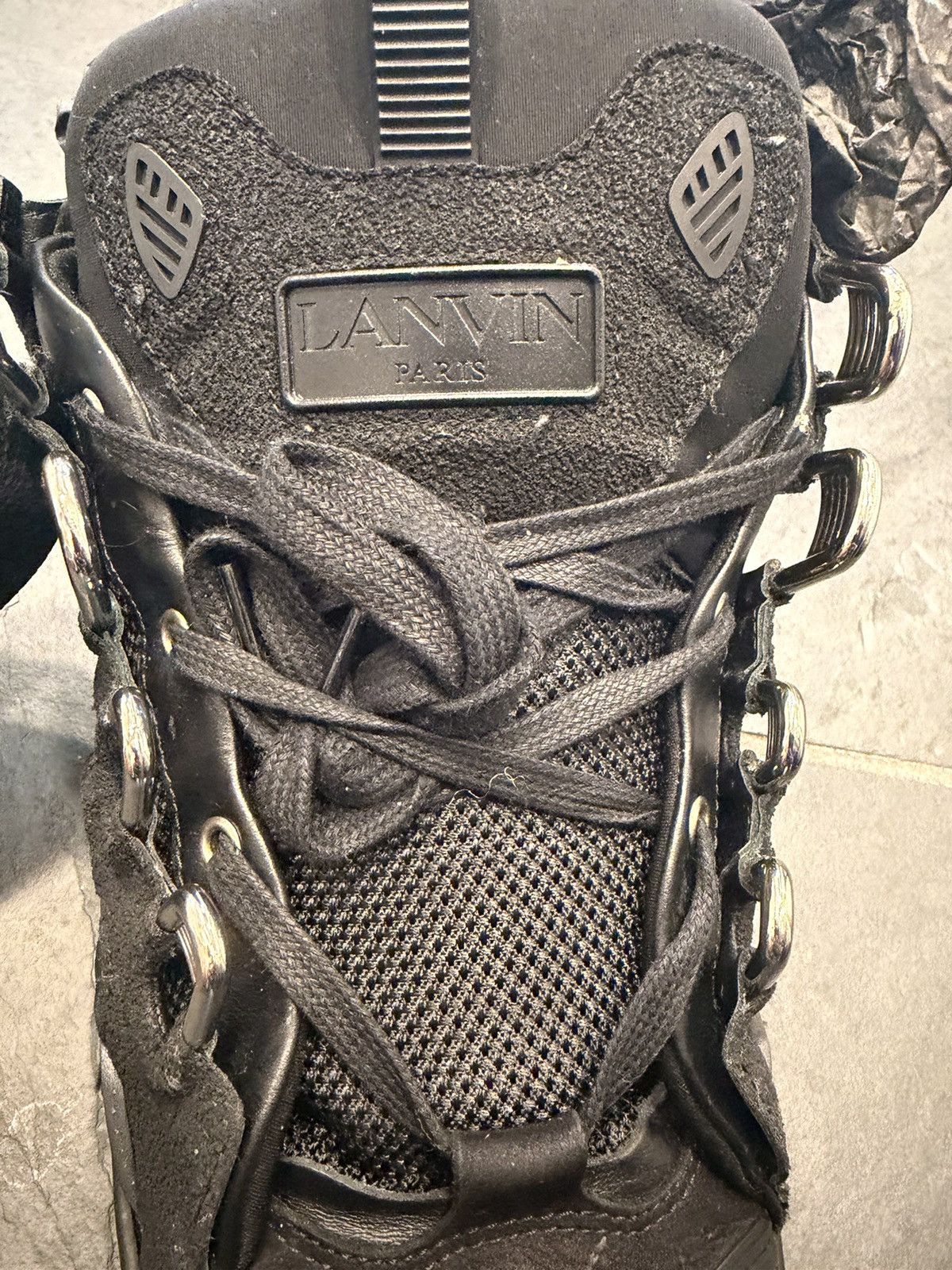 Lanvin Lanvin curb all black Size US 11 / EU 44 - 13 Thumbnail