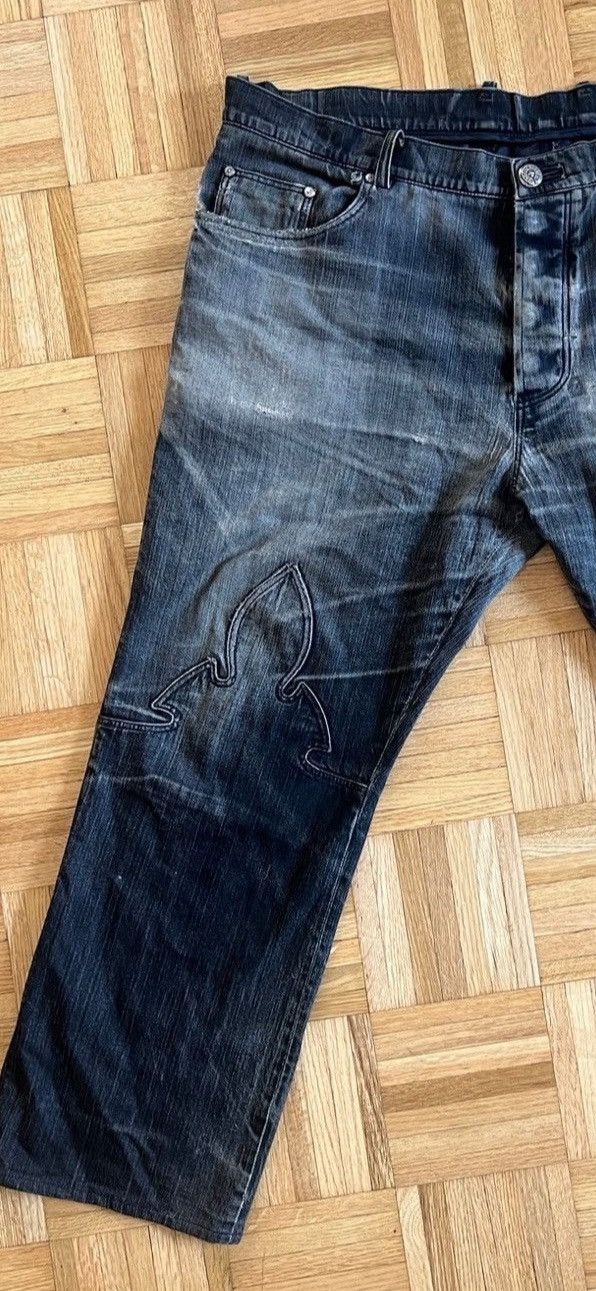 Chrome Hearts Chrome Hearts BAGGY Fleurknee Denim Jeans Size 40 Size US 40 / EU 56 - 1 Thumbnail