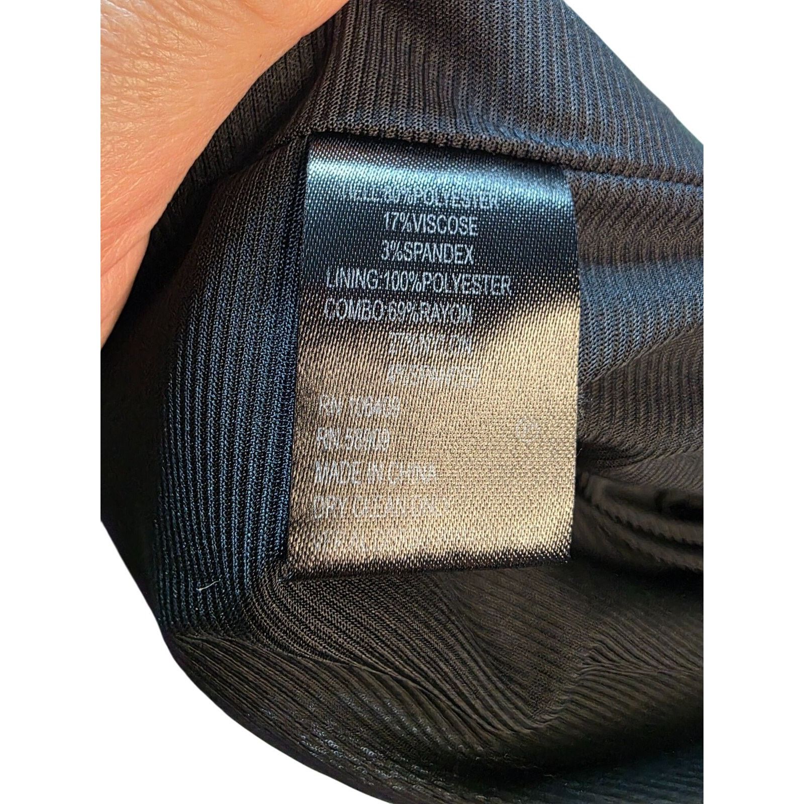 ANTONIO MIRO Antonio Melani Womens Metallic Gray & Black Dress size 2 Size XS / US 0-2 / IT 36-38 - 17 Thumbnail