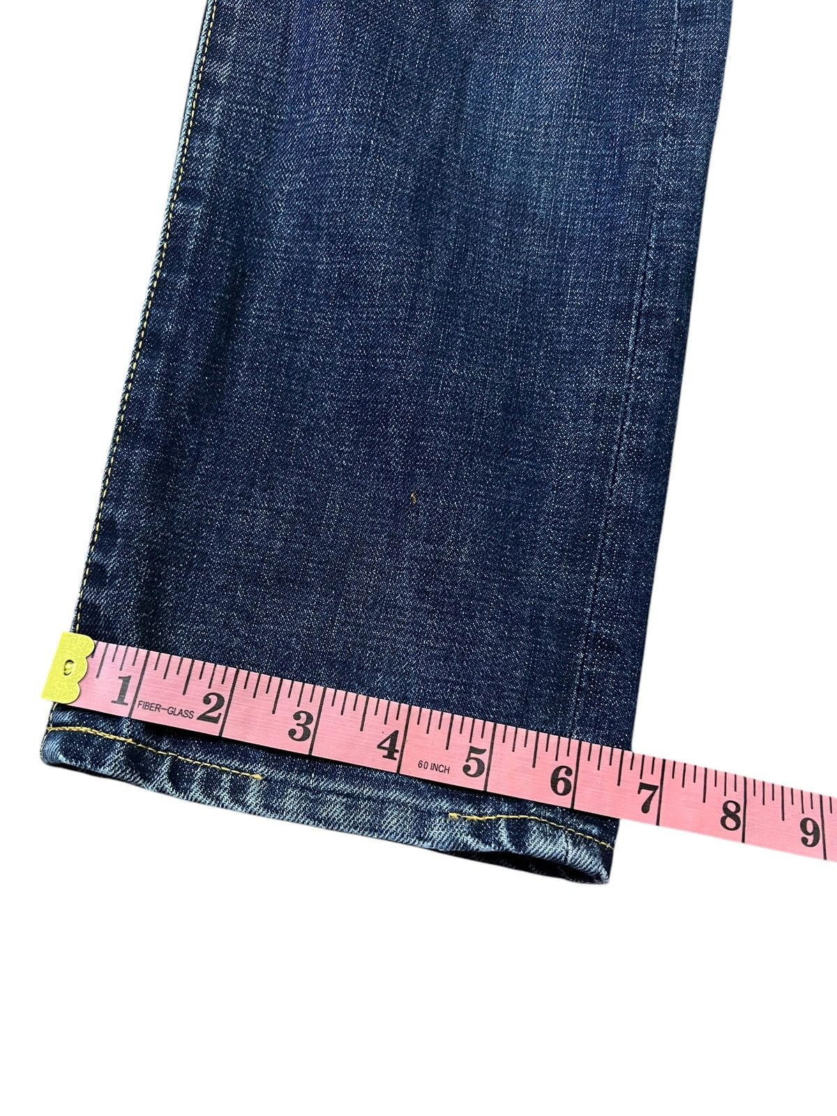45rpm × If Six Was Nine × Le Grande Bleu (L.G.B.) Vintage 90’s Style 45rpm Distress Jeans Very Rare Size US 28 / EU 44 - 20 Thumbnail