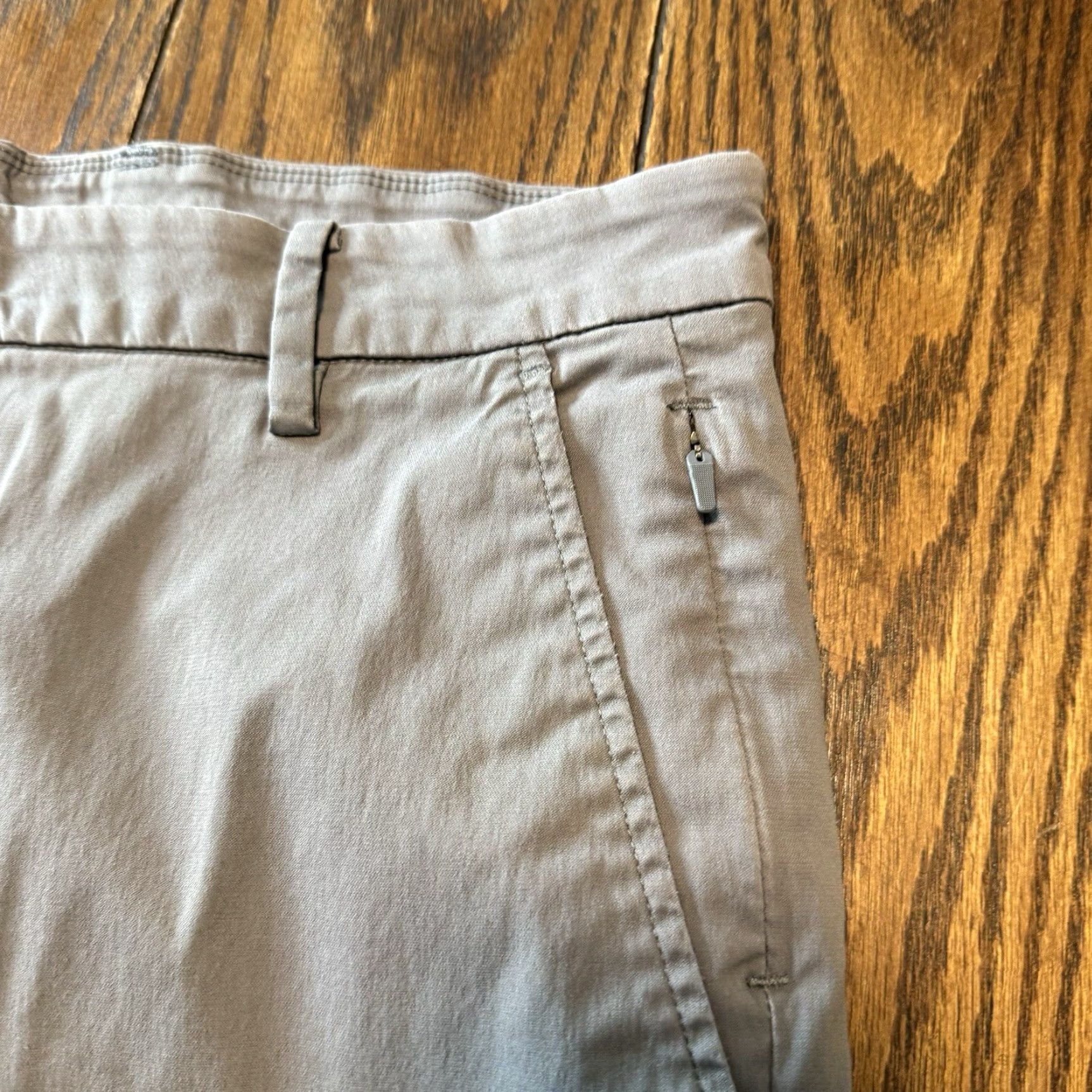 Vintage Birddogs Stretch Performance Chino Pants Mens 32x34 Gray Liner City Preppy Regular Straight Size US 32 / EU 48 - 5 Thumbnail