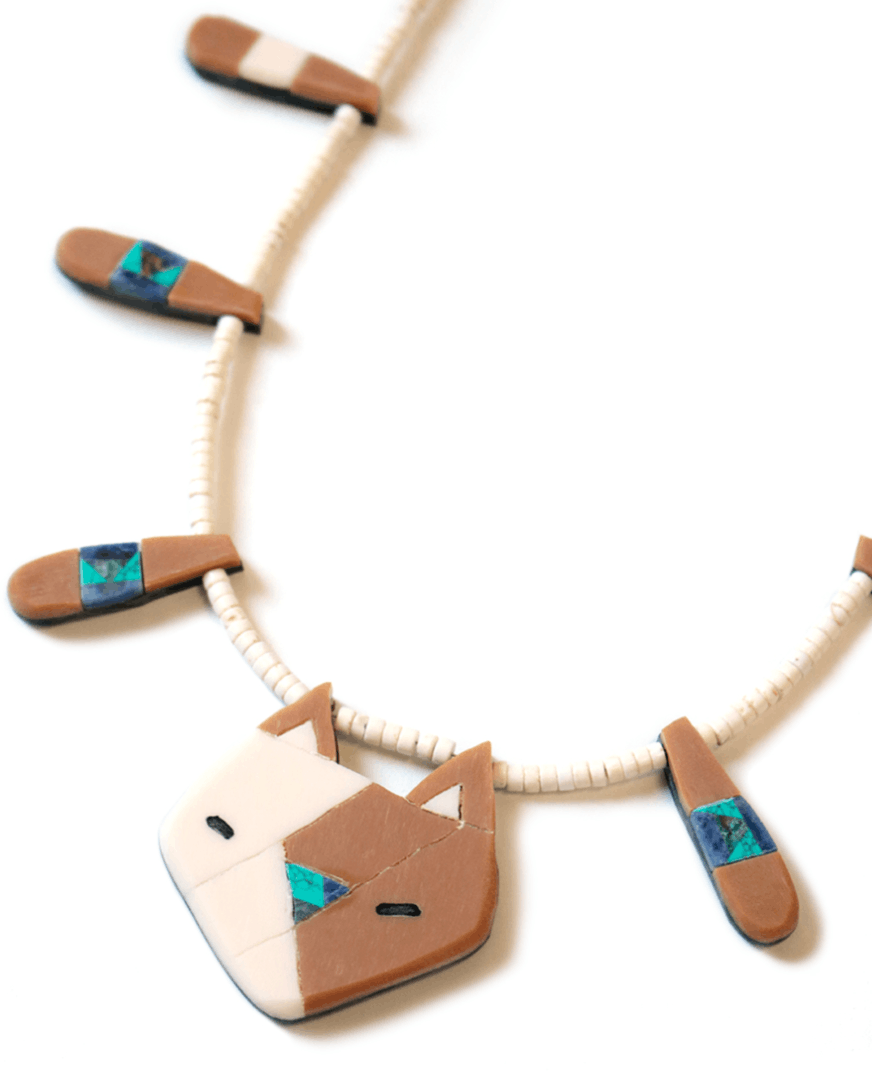 Kapital Nyant Domingo Battery CAT Necklace (Large) Size ONE SIZE - 2 Thumbnail