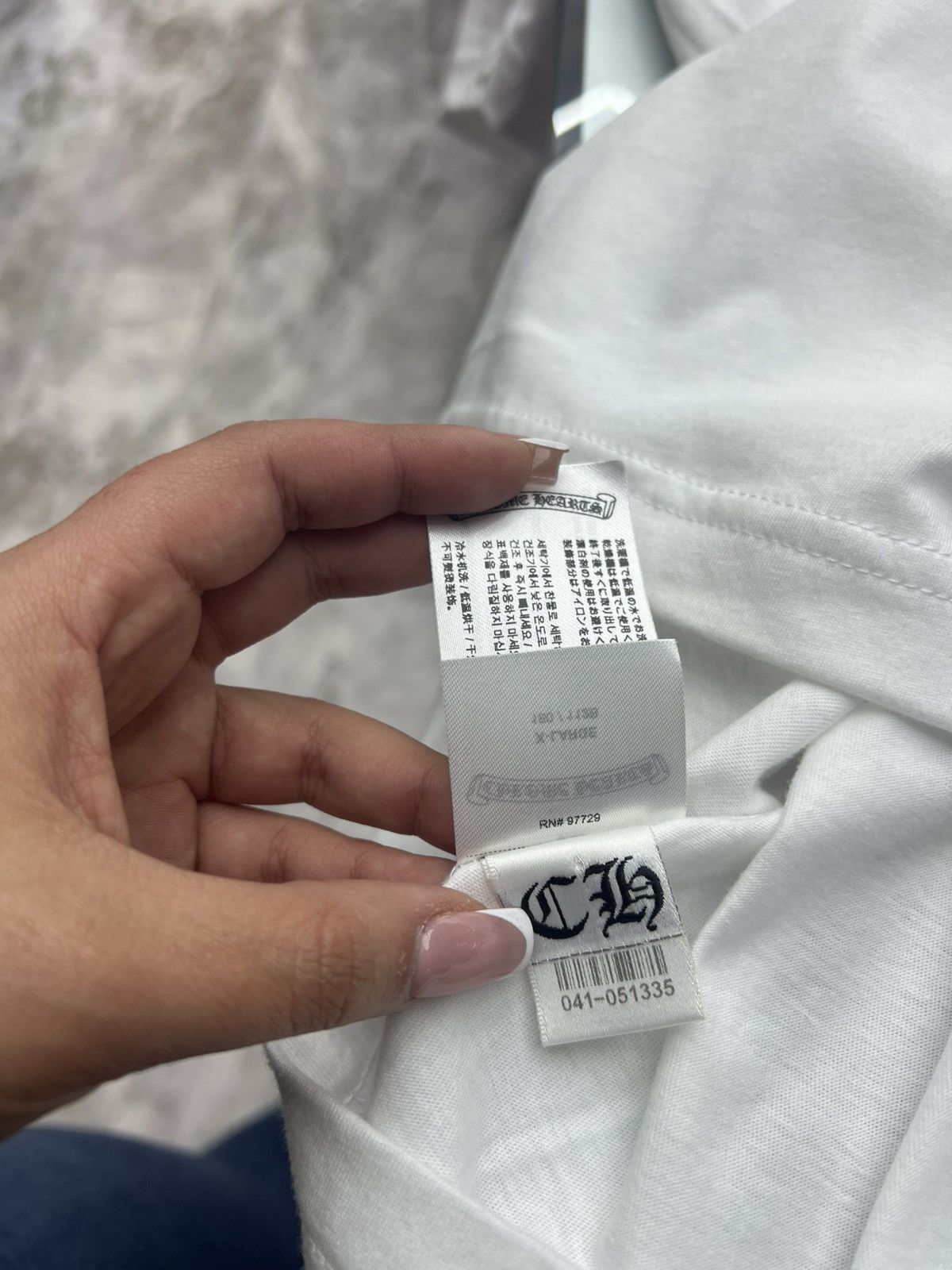 Chrome Hearts Chrome Hearts Las Vegas White Tee Size US XL / EU 56 / 4 - 11 Thumbnail