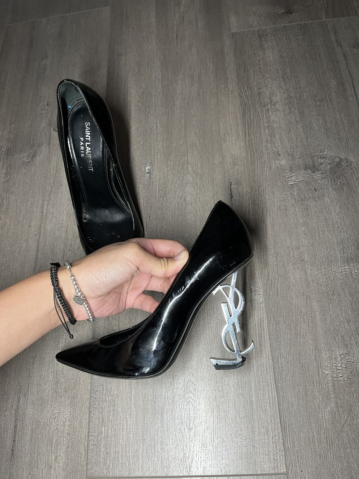 Yves Saint Laurent YSL Opium Heels Size US 6 / IT 36 - 13 Thumbnail