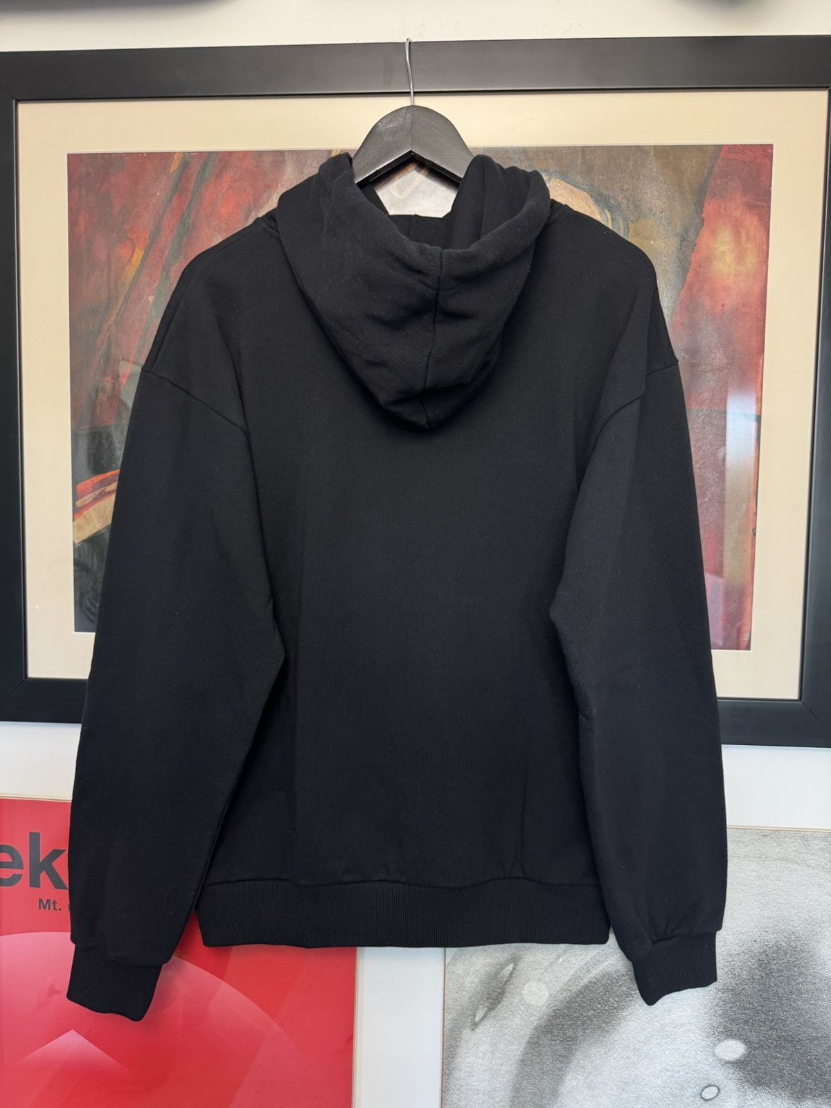 Celine Celine Flag Black Designer Hoodie Rhinestone Hedi Slimane Size US S / EU 44-46 / 1 - 3 Thumbnail