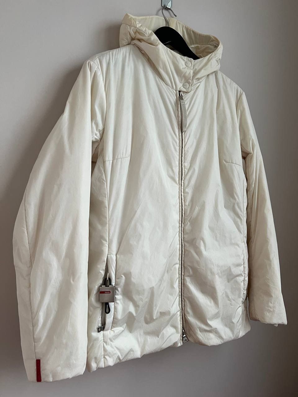 Prada Women's Prada logo jacket Size S / US 4 / IT 40 - 3 Thumbnail
