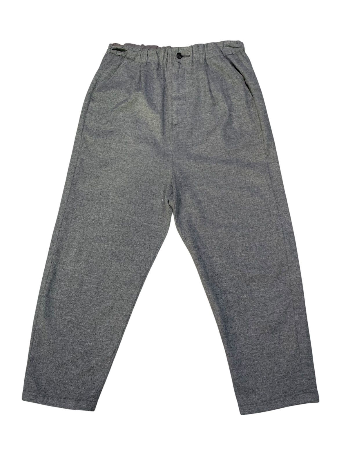 Issey Miyake Zucca wide - tapered wool pants Size US 30 / EU 46 - 2 Thumbnail