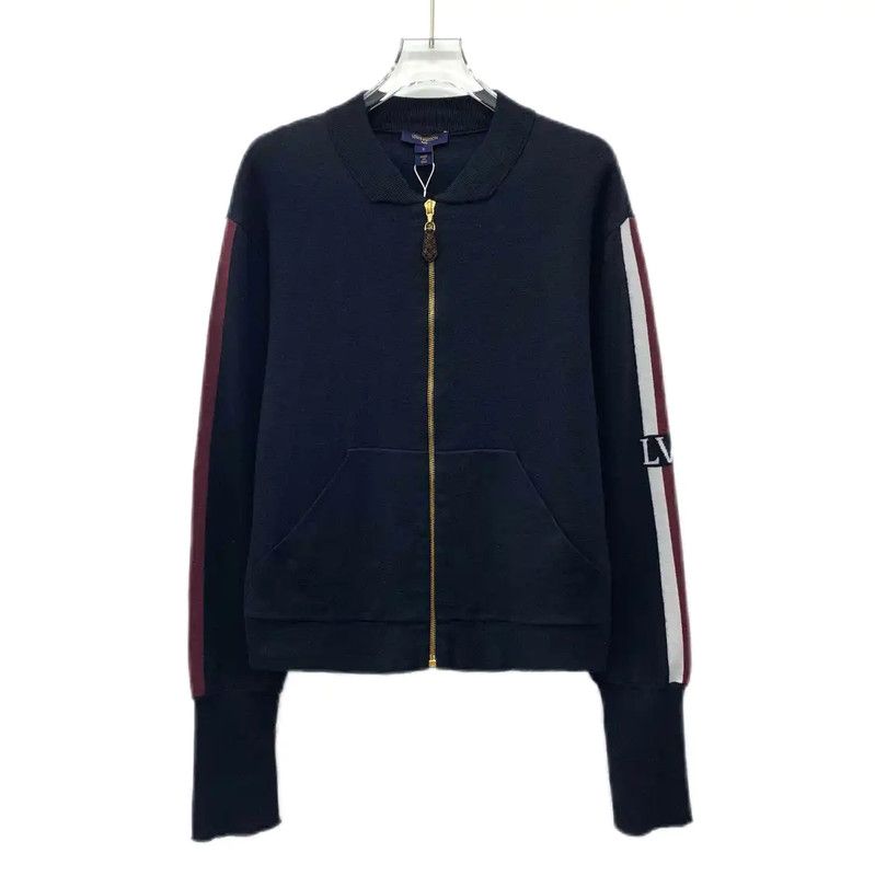 Louis Vuitton Louis Vuitton Blue Cotton Women's Jacket 0089 Size S / US 4 / IT 40 - 1 Thumbnail