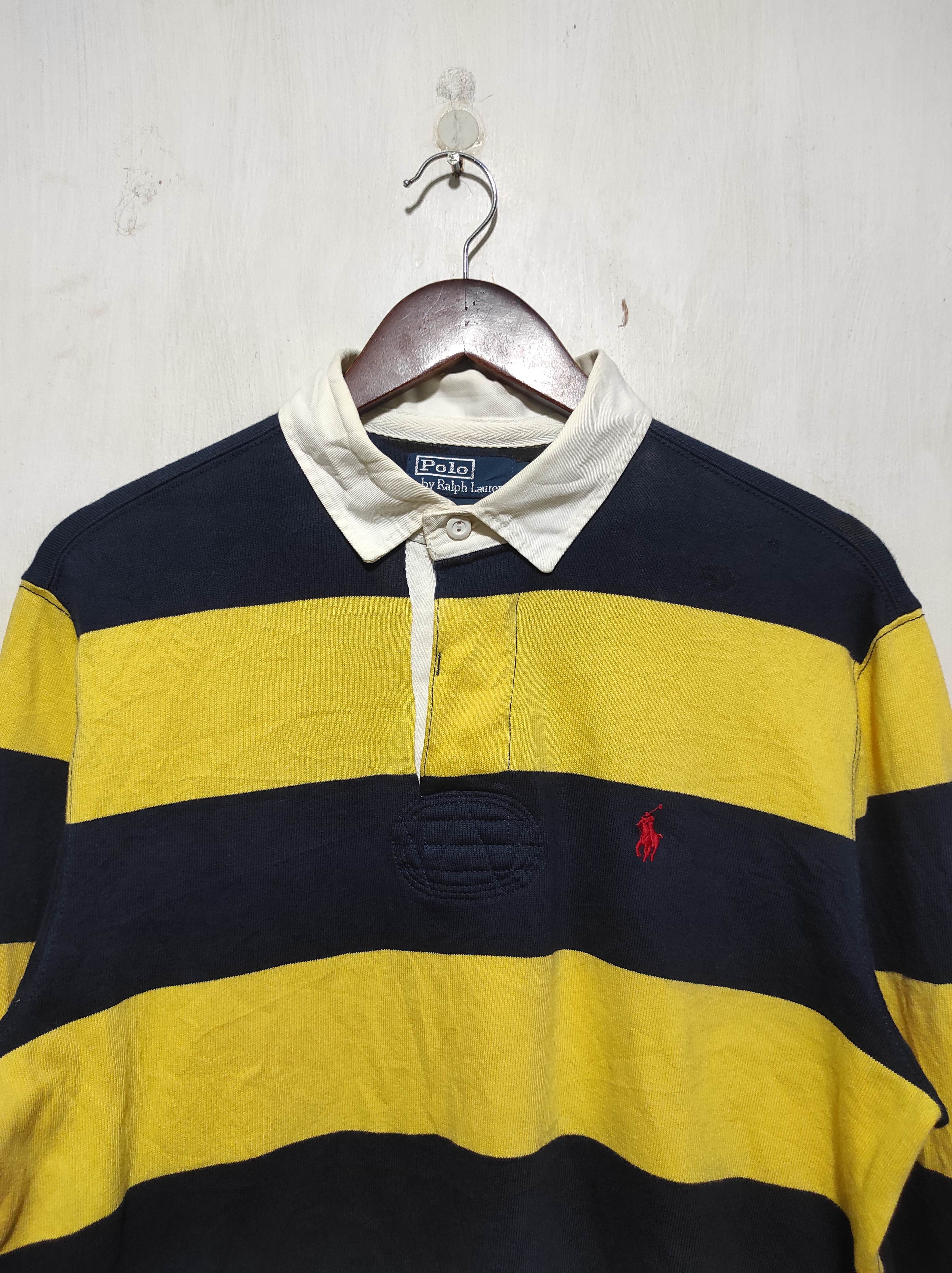 Polo Ralph Lauren Polo Ralph Lauren Rugby Long Sleeve Size US L / EU 52-54 / 3 - 3 Thumbnail