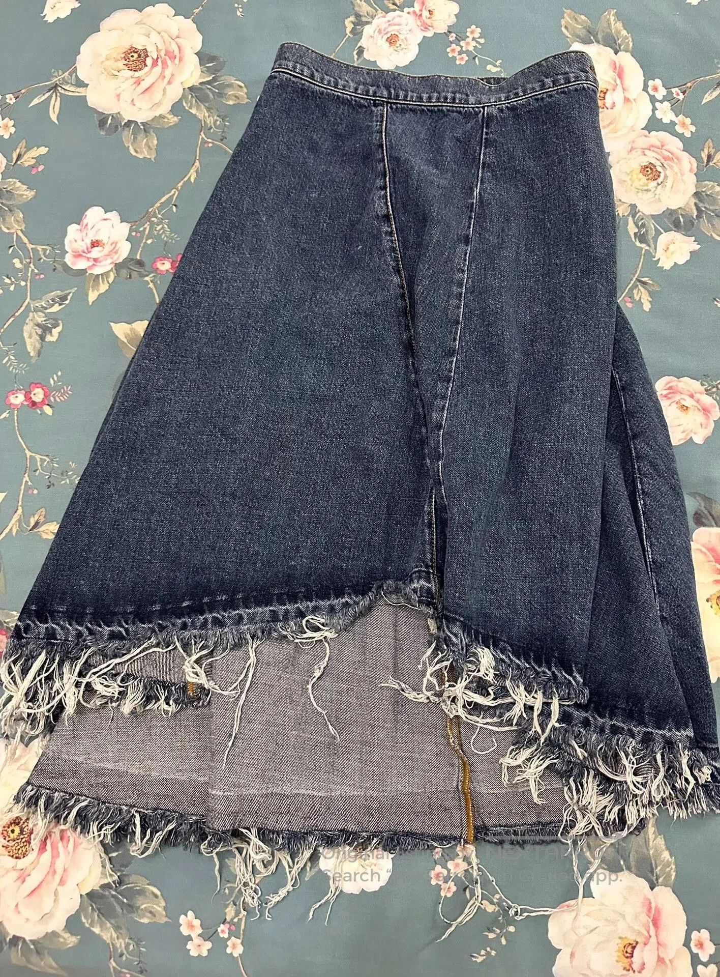 Marni Marni Irregular Hem Denim Skirt. Size 26" / US 2 / IT 38 - 7 Thumbnail