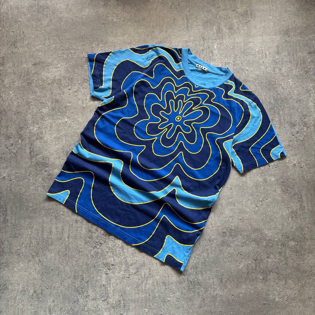 Marni Marni Psychodelic Multicolor T-Shirt Size US M / EU 48-50 / 2 - 1 Thumbnail