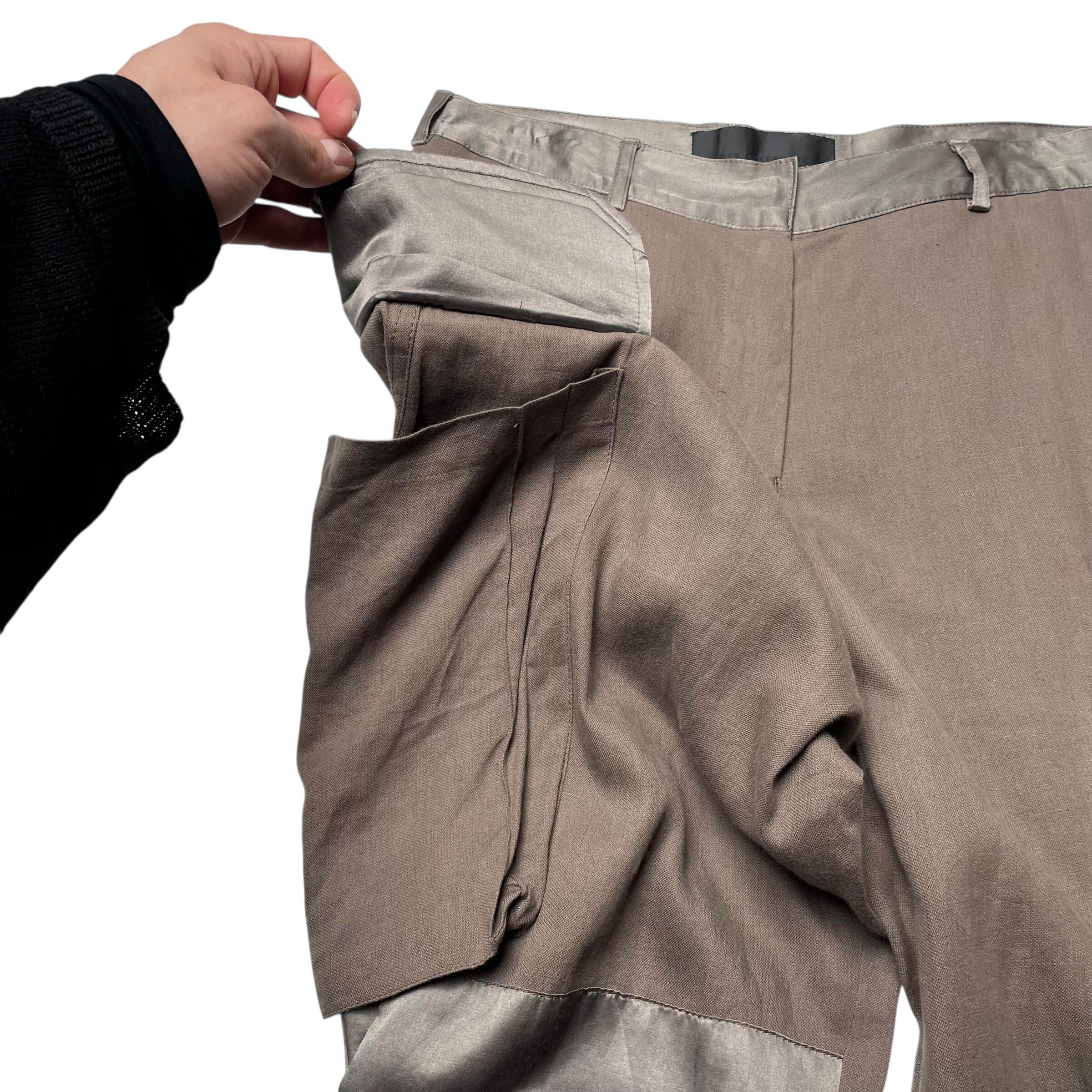 Haider Ackermann Haider ackermann cotton silk cargo pants Size US 29 - 5 Thumbnail